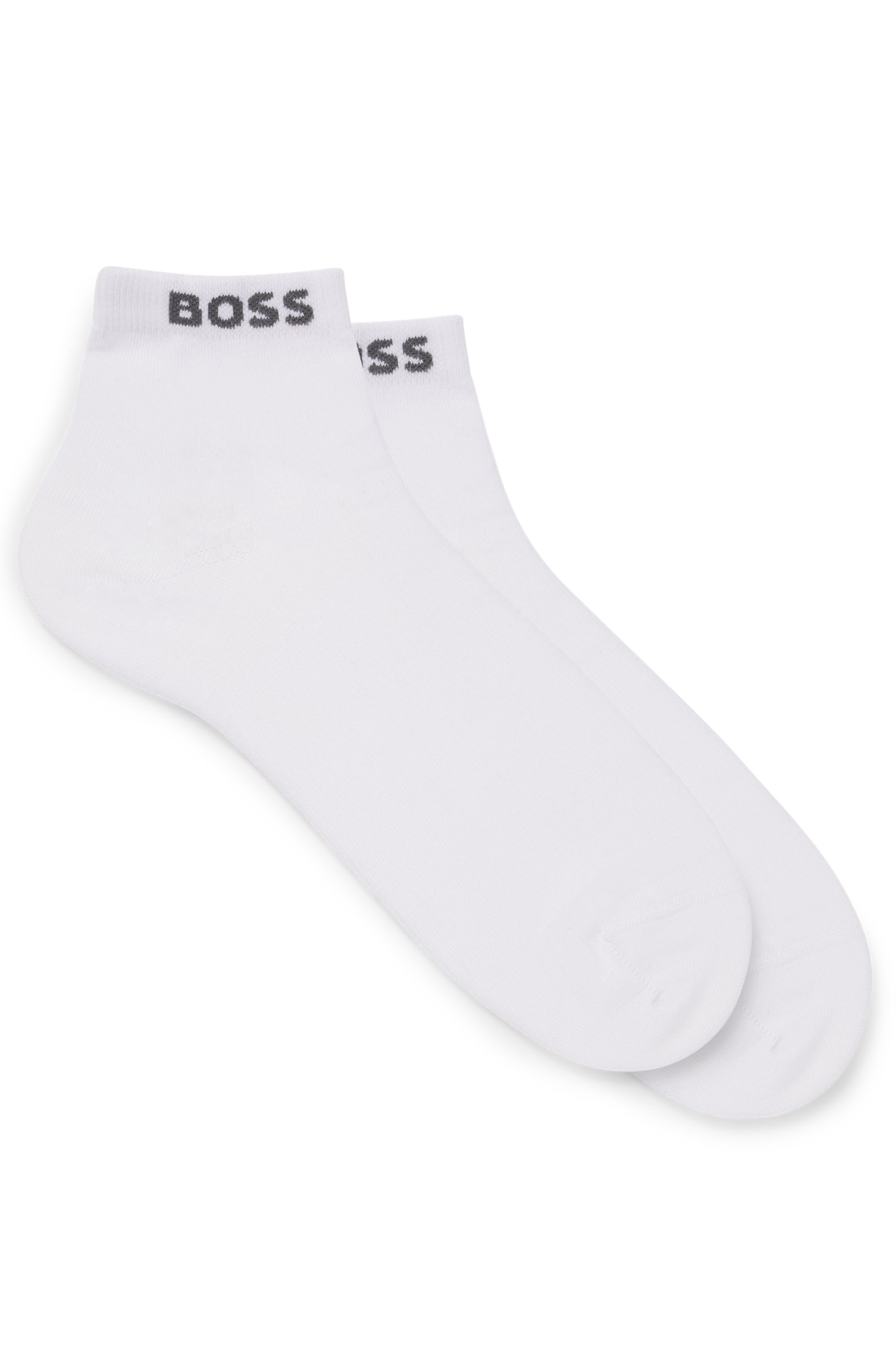 Thumbnail - BOSS Sneakersocken Set, 2 Stk. tlg. mit eingenähtem Markenschriftzug