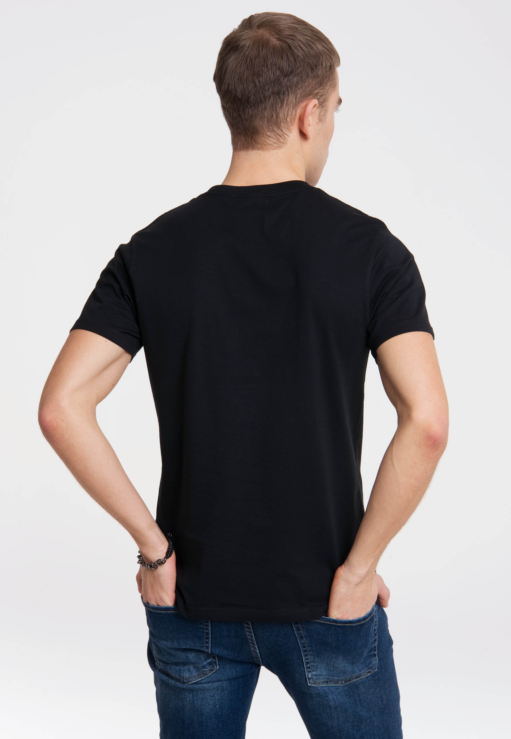 LOGOSHIRT T-Shirt »Star Wars - K-2SO«, mit tollem Star Wars-Frontdruck