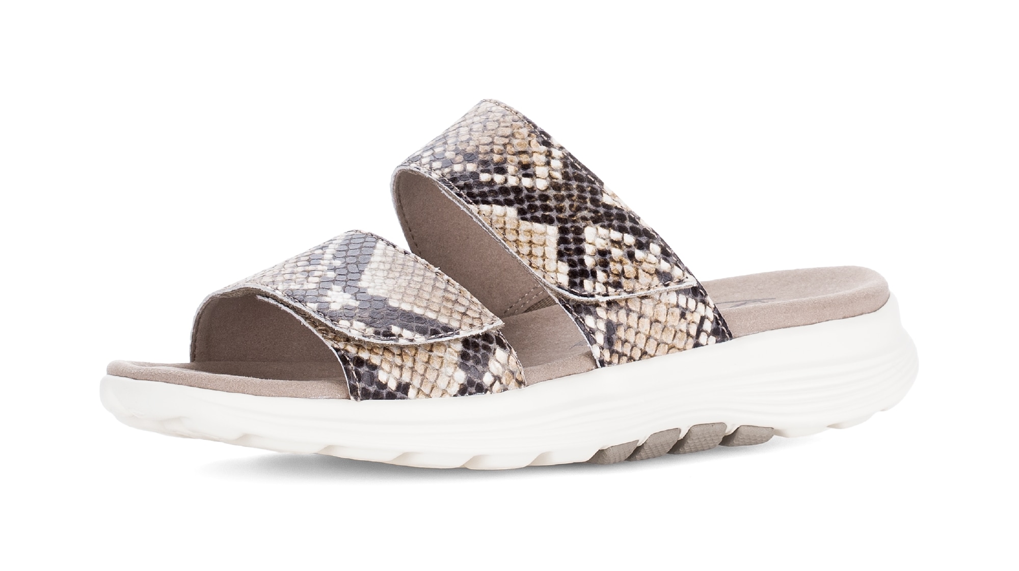 Gabor Pantolette Keilabsatz, Schlupfschuh, Sommerschuh in Komfortweite G (=weit)
