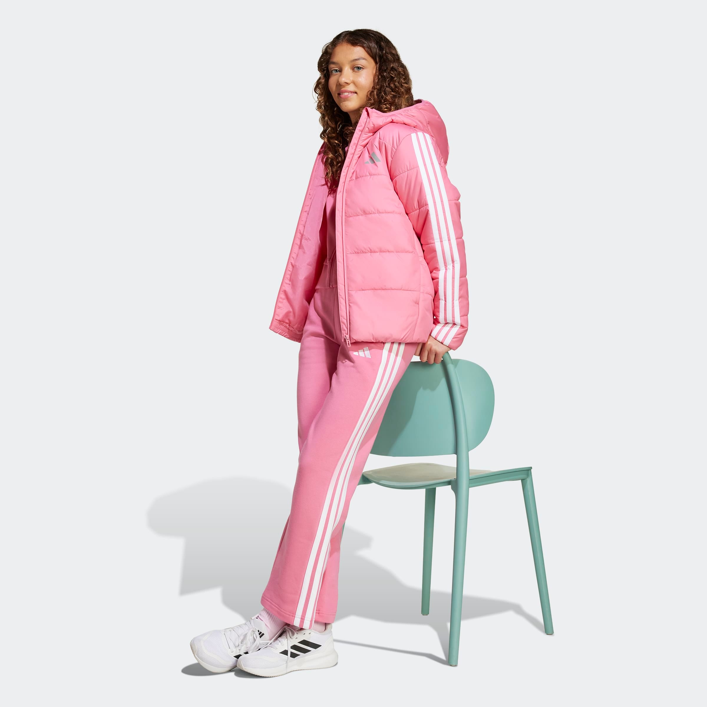 adidas Sportswear Winterjacke »ESSENTIALS 3-STREIFEN GEFÜTTERTE«