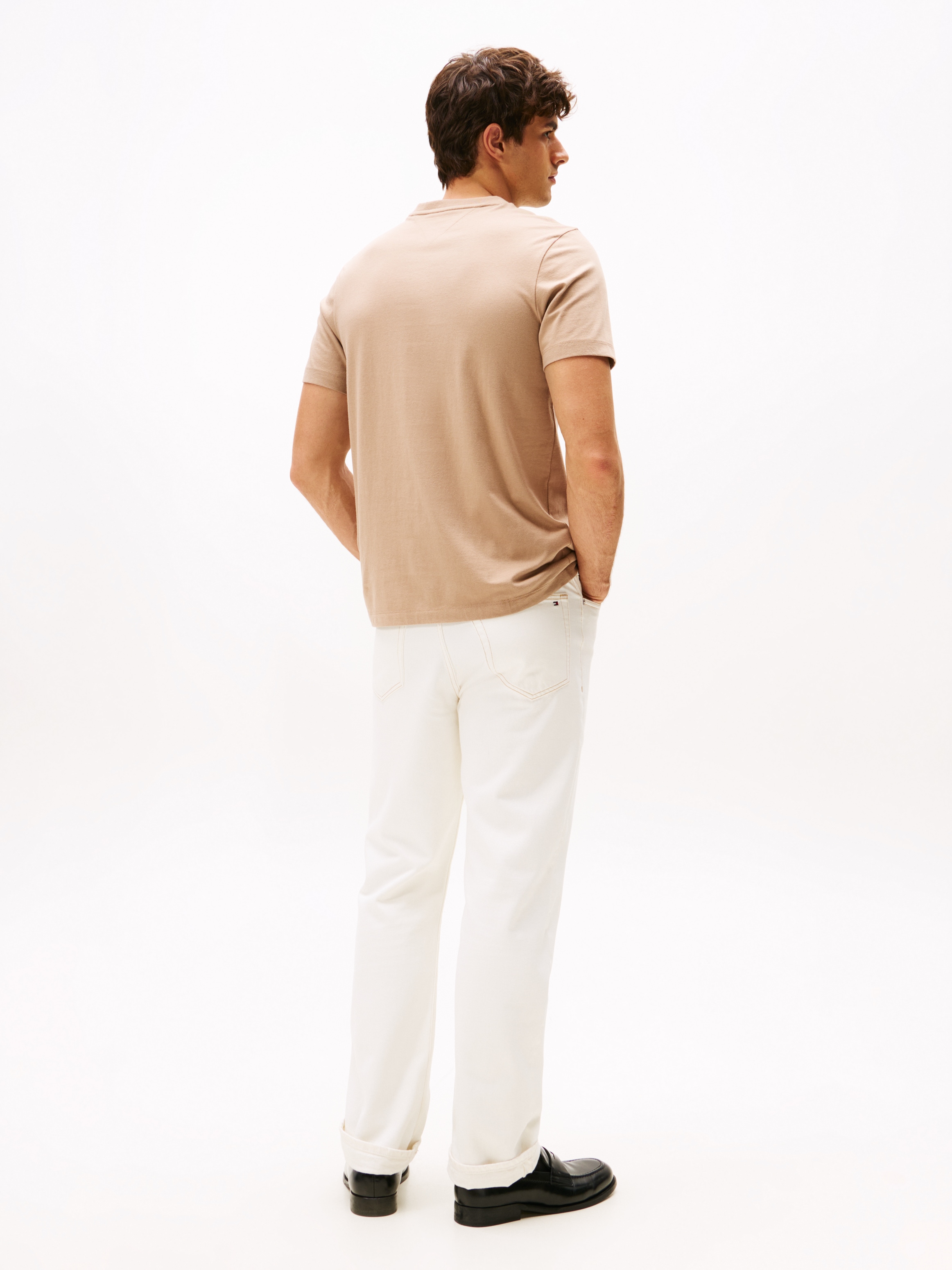 Tommy Hilfiger V-Shirt »ESSENTIAL V-NECK« unifarben, casual, regular fit, Baumwolle,