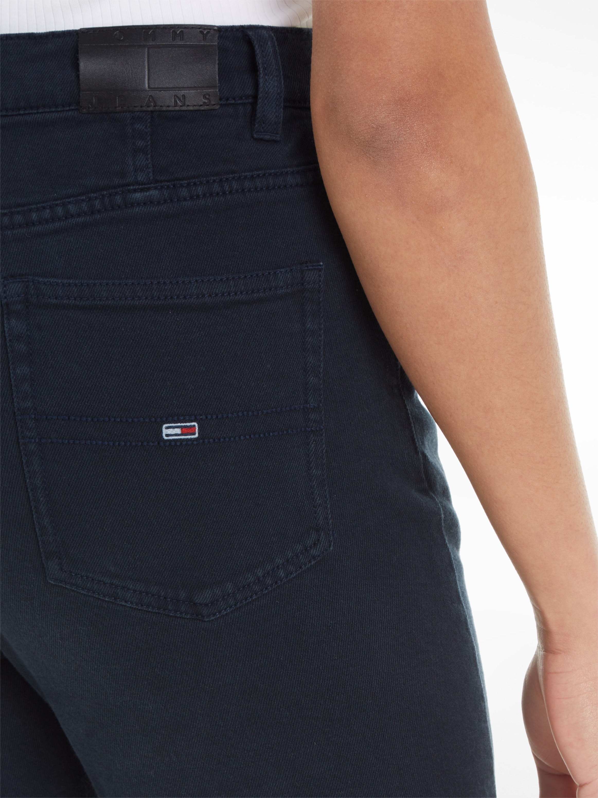 Tommy Jeans Webhose »TJW MOM BAUR SLIM bestellen mit UH | für GD«, Logostickerei