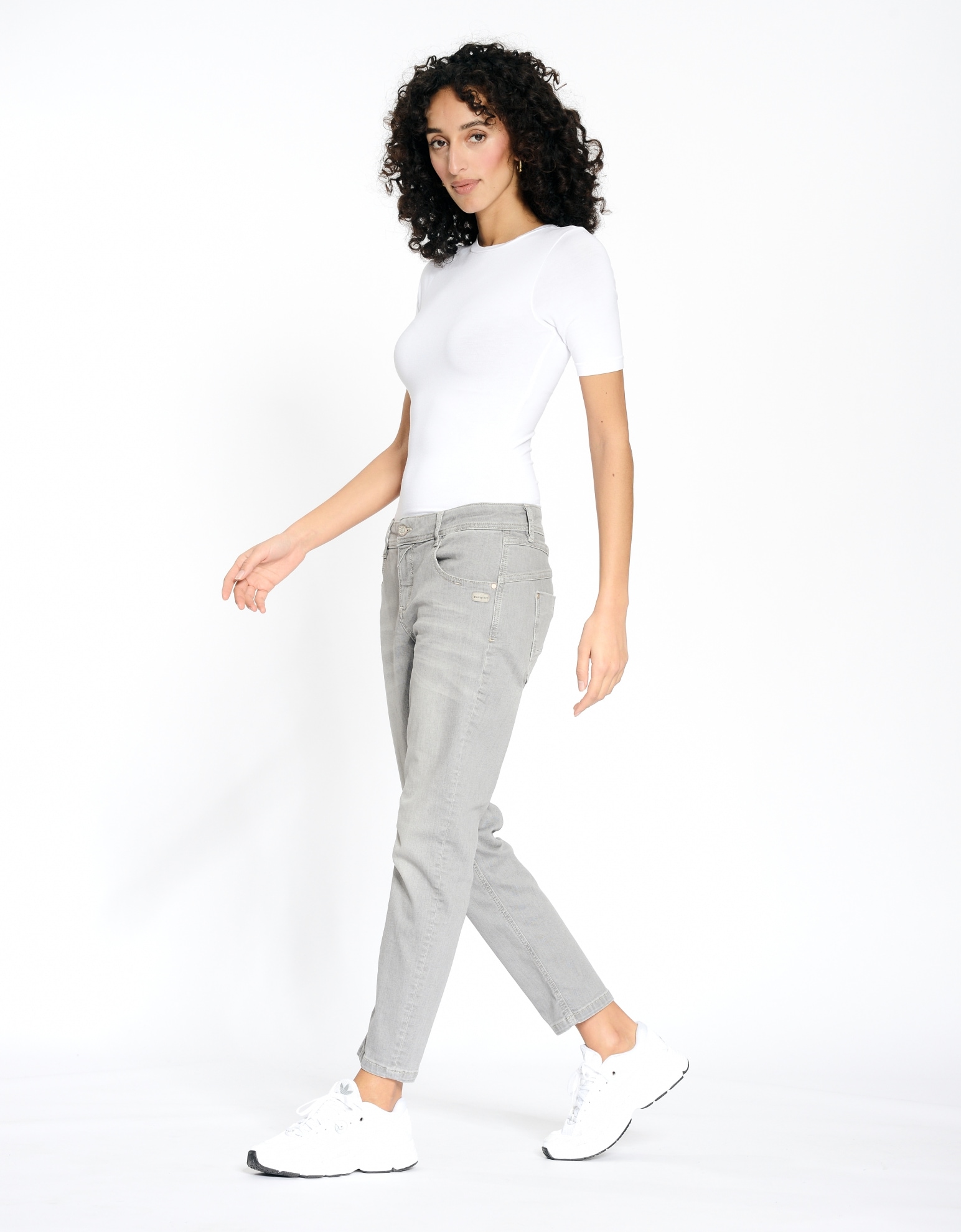 GANG Relax-fit-Jeans "94AMELIE CROPPED", in 5-Pocket-Style