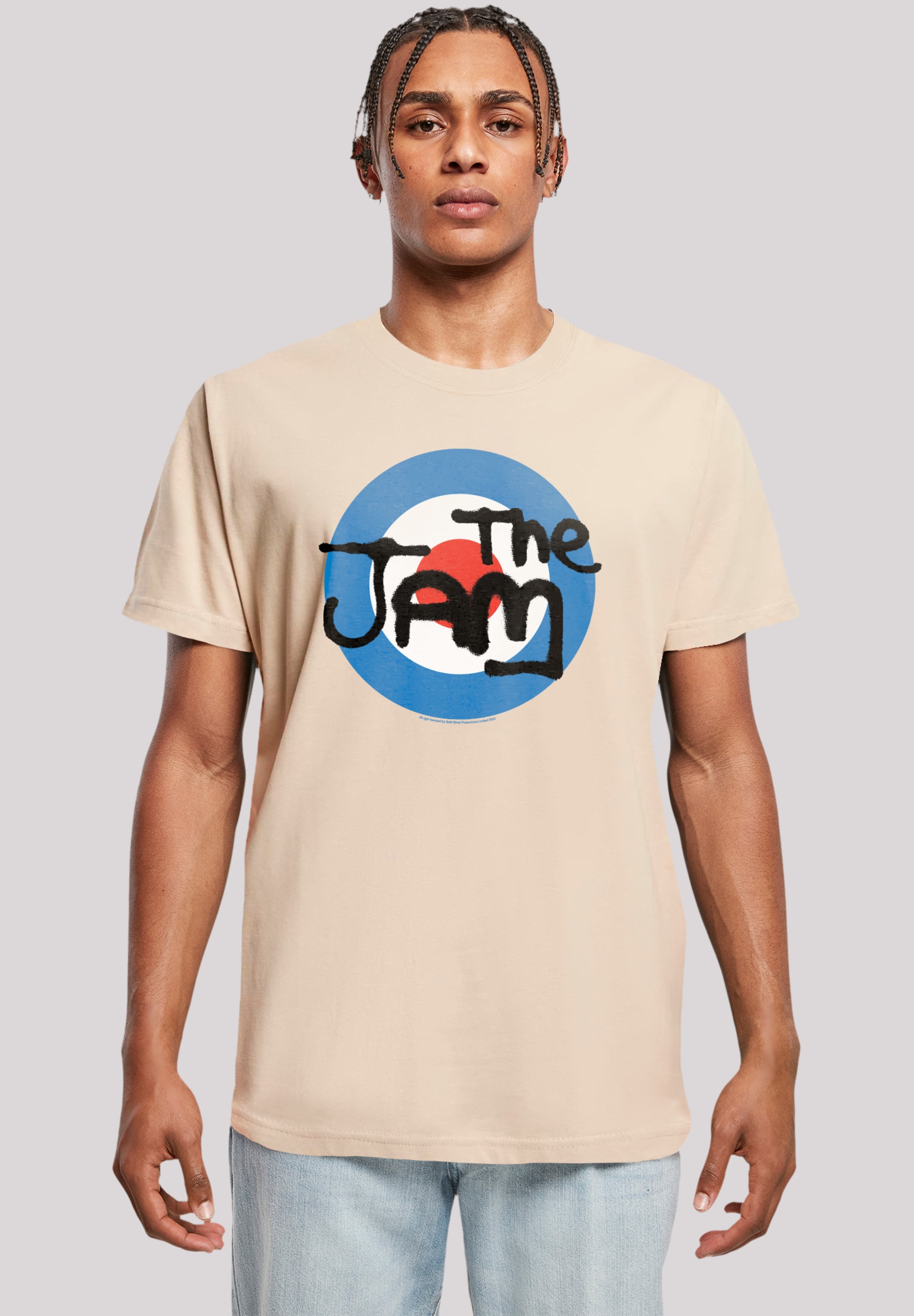 F4NT4STIC T-Shirt »The Jam Logo«, ▷ BAUR Premium Qualität kaufen Classic | Band