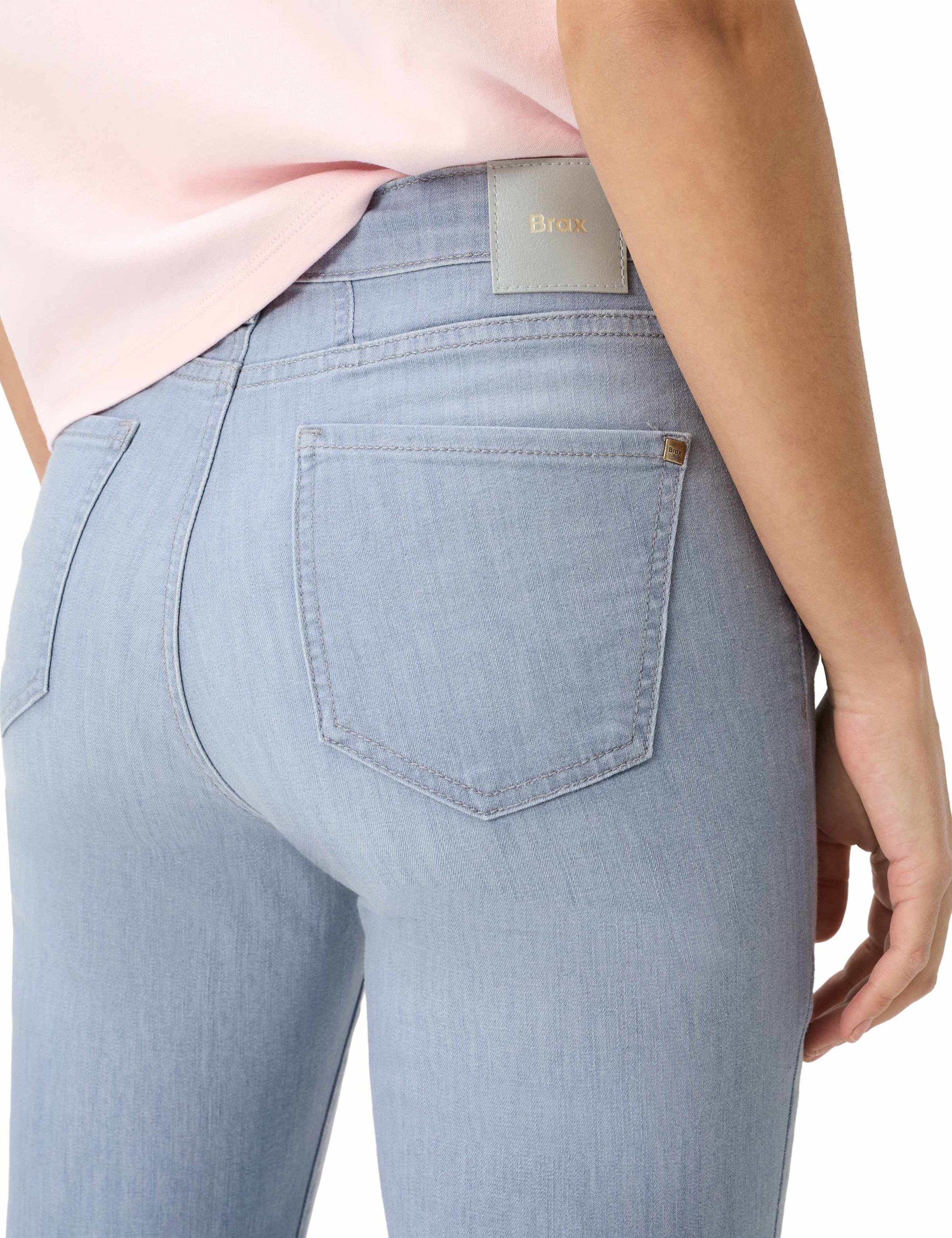 BRAX Mary S Boot Women's 5-Pocket Jeans Light Gray 46 6
