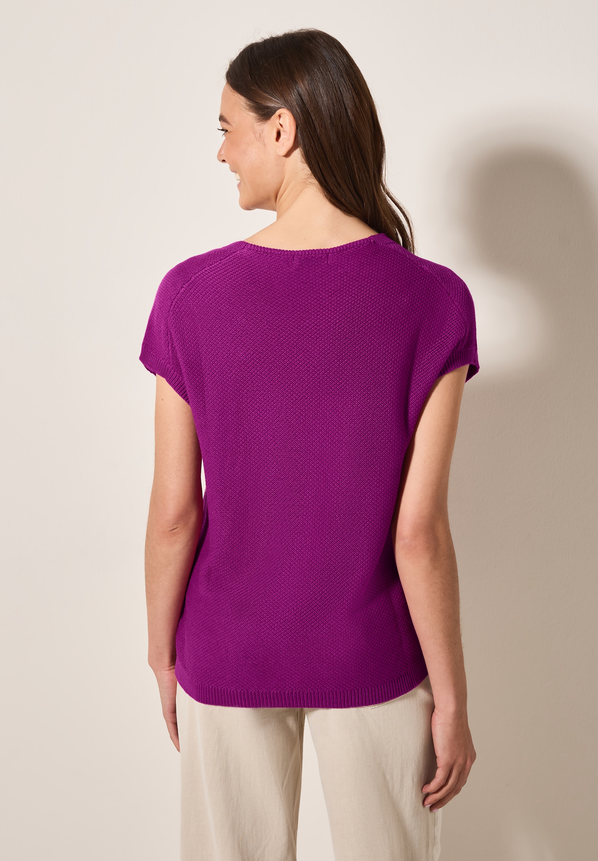 Cecil Strickpullover, mit feiner Struktur