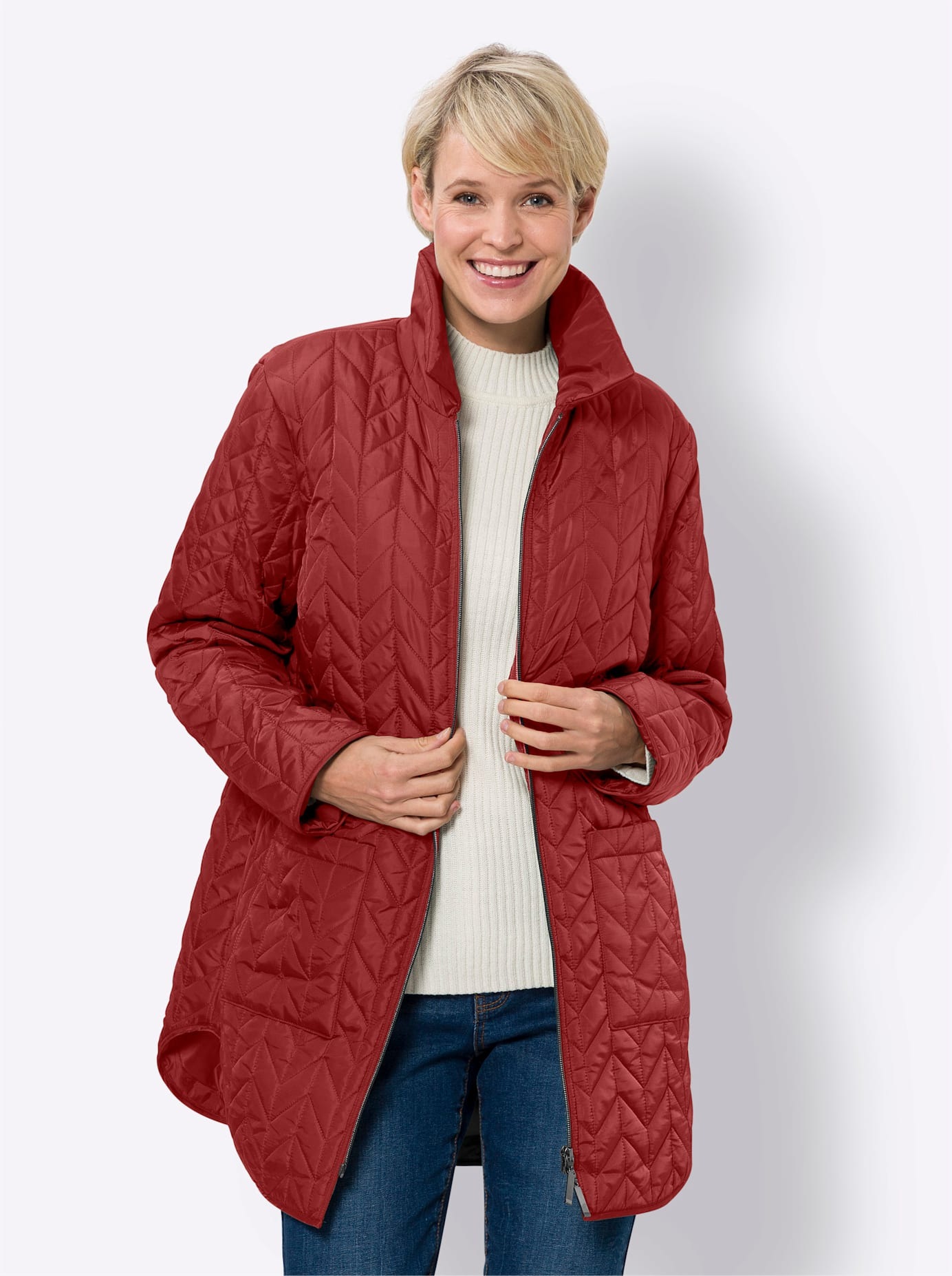 Classic Basics Steppjacke, ohne Kapuze