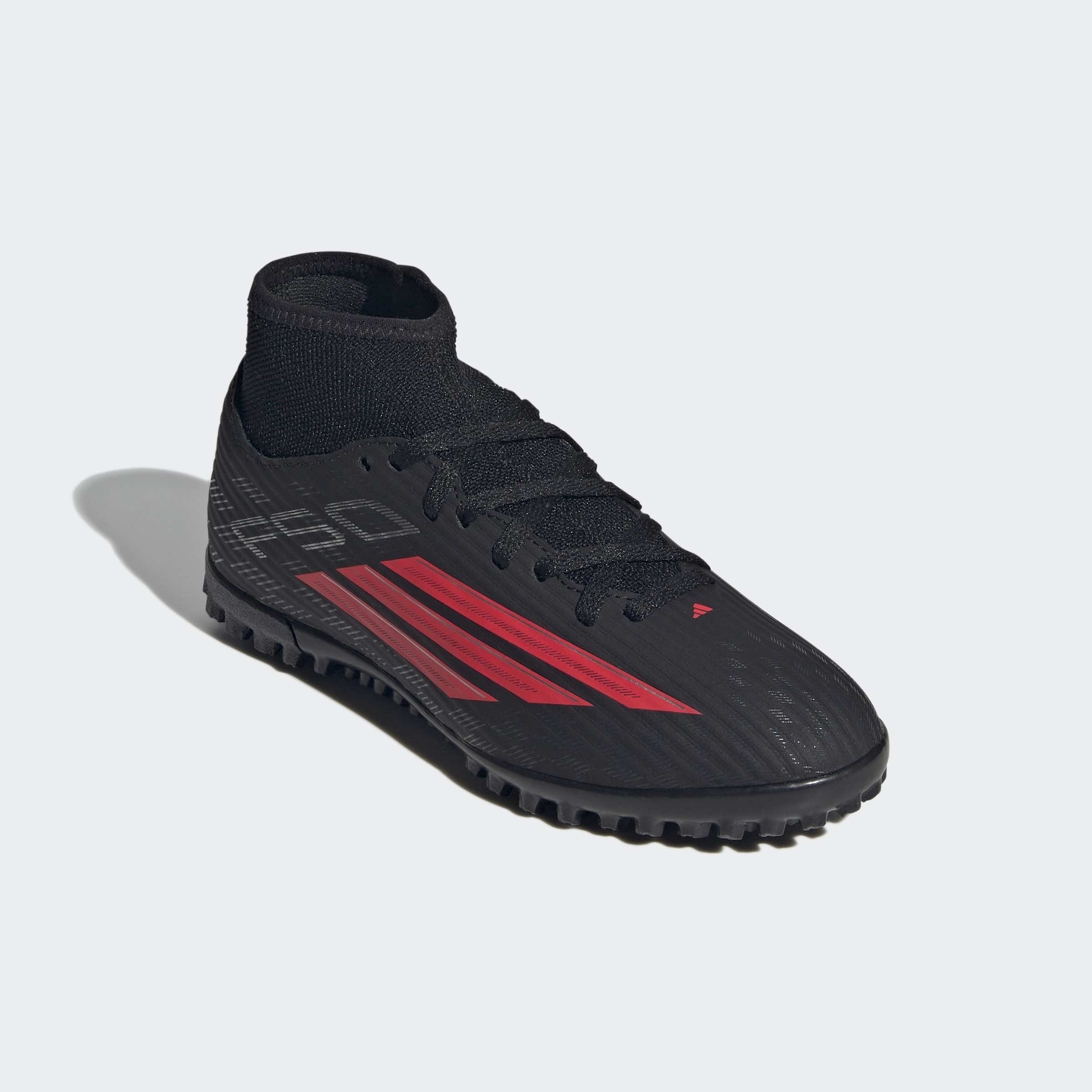 adidas Performance Fußballschuh "F50 CLUB MID CUT TURF KIDS" für Kunstrasen, Hart- und Aschenplätze, für Kinder & Jugendliche