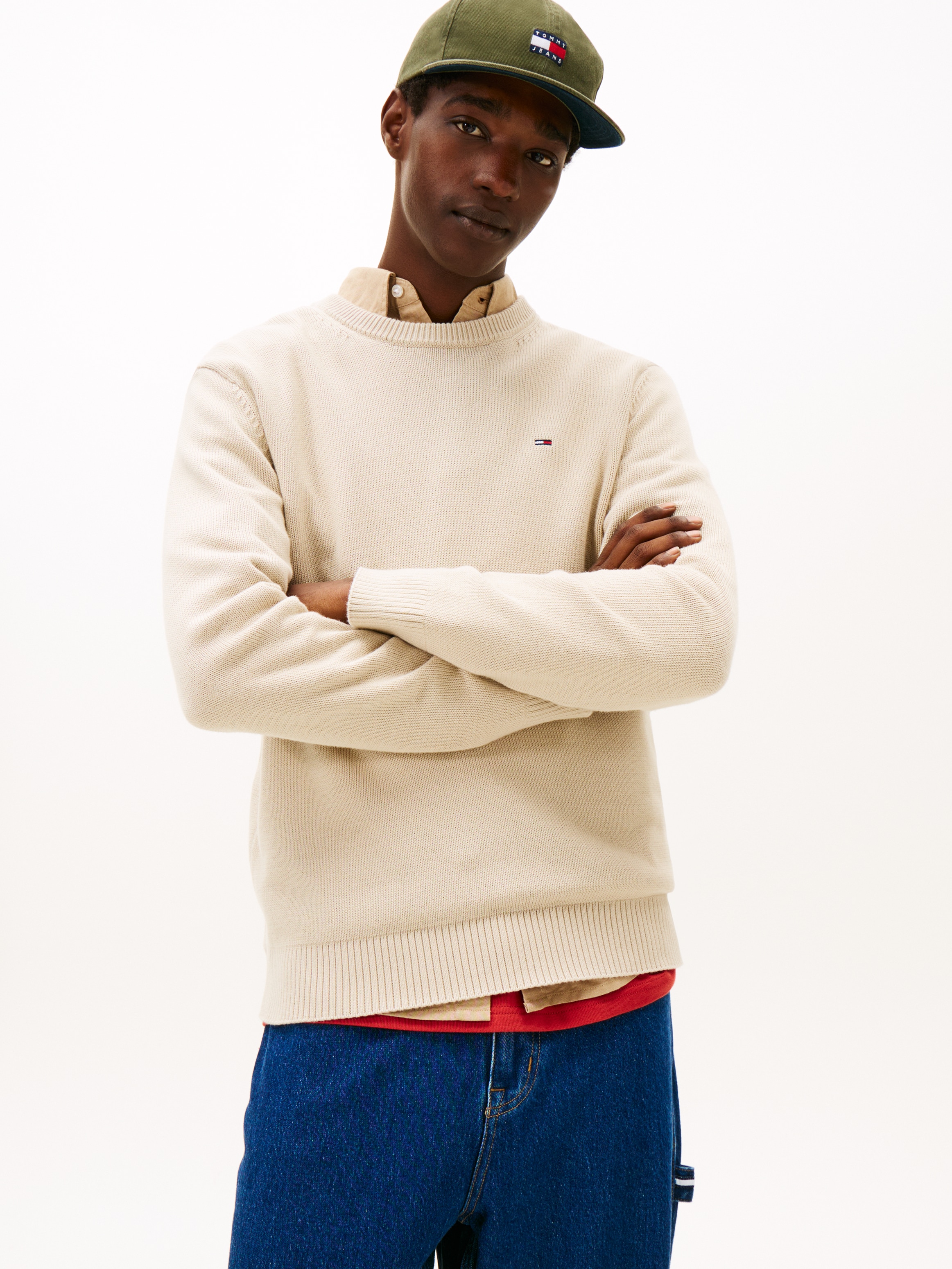 Tommy Jeans Rundhalspullover günstig online kaufen