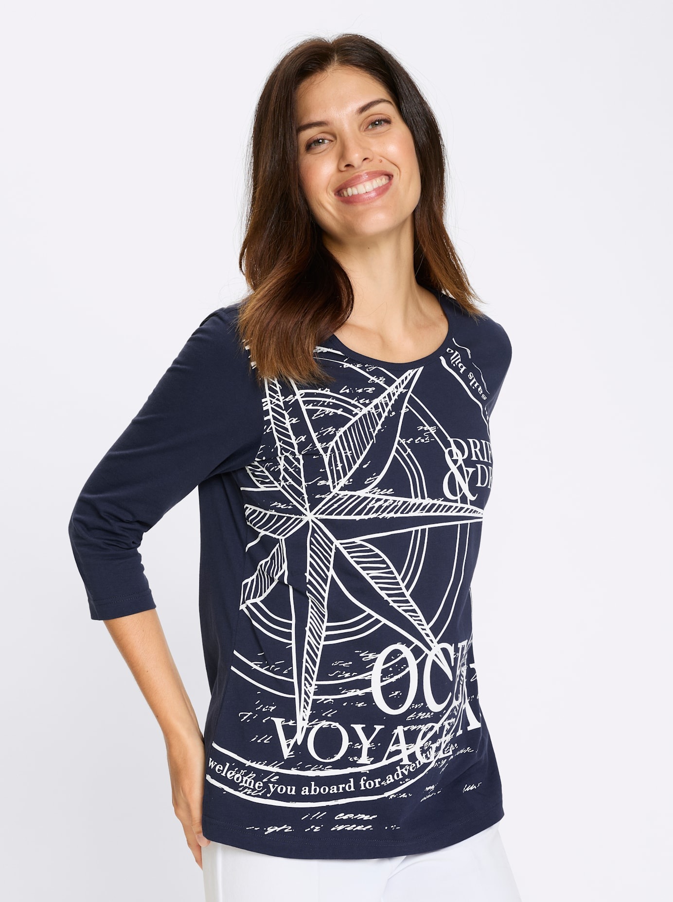 Classic Basics 3/4-Arm-Shirt "Langarm-Shirt" 1 tlg. günstig online kaufen