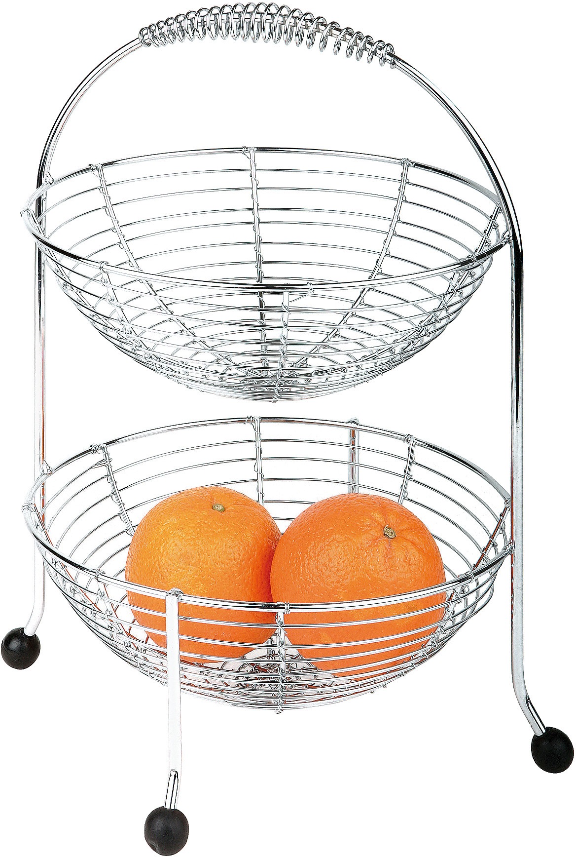 APS Etagere »Obst-Etagere«, Antirutsch-Füßchen sorgen für sicheren Stand, 2-stufig