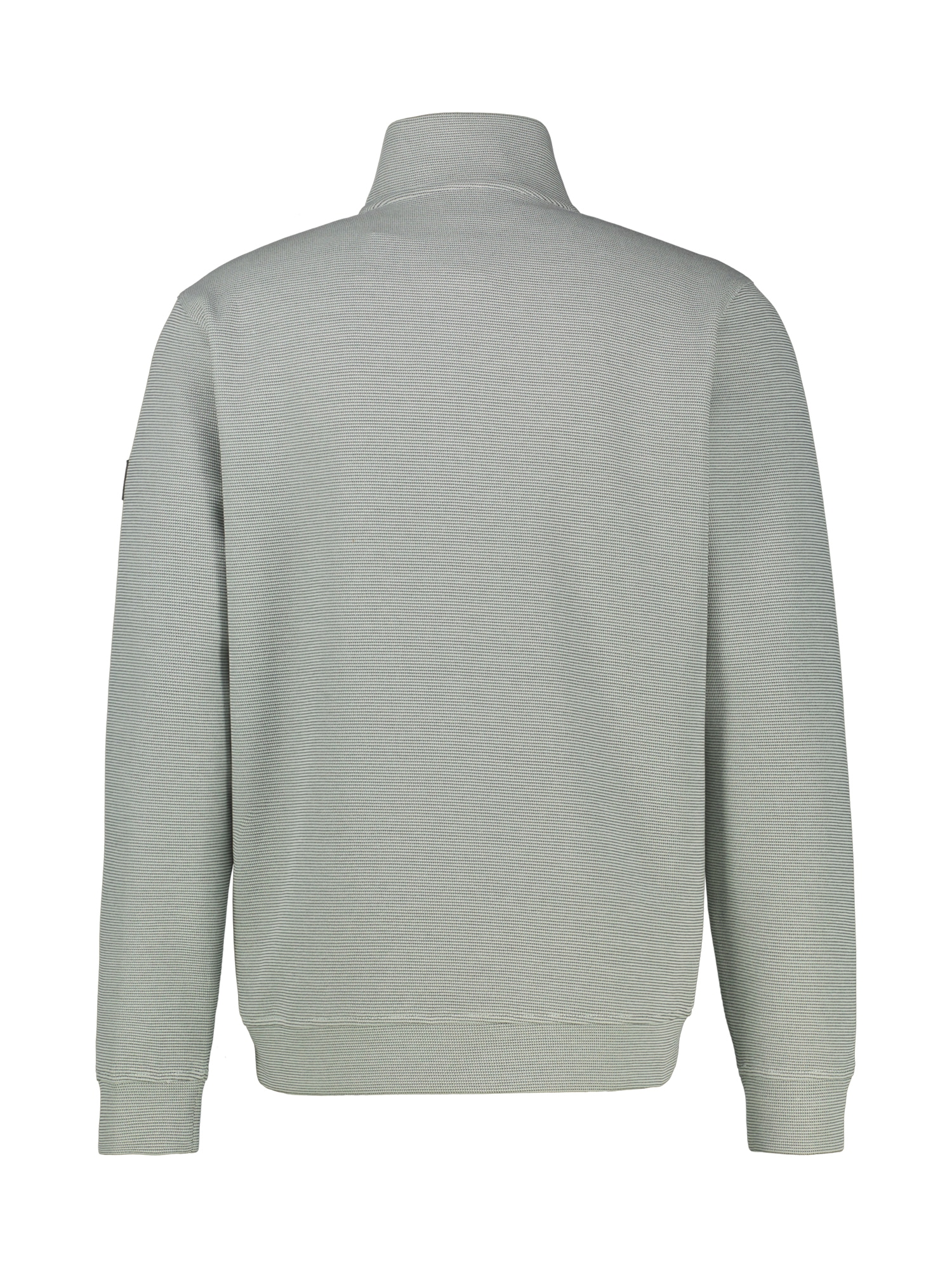 LERROS Sweatshirt »LERROS Troyer in Sweatqualität aus Strickmaterial«
