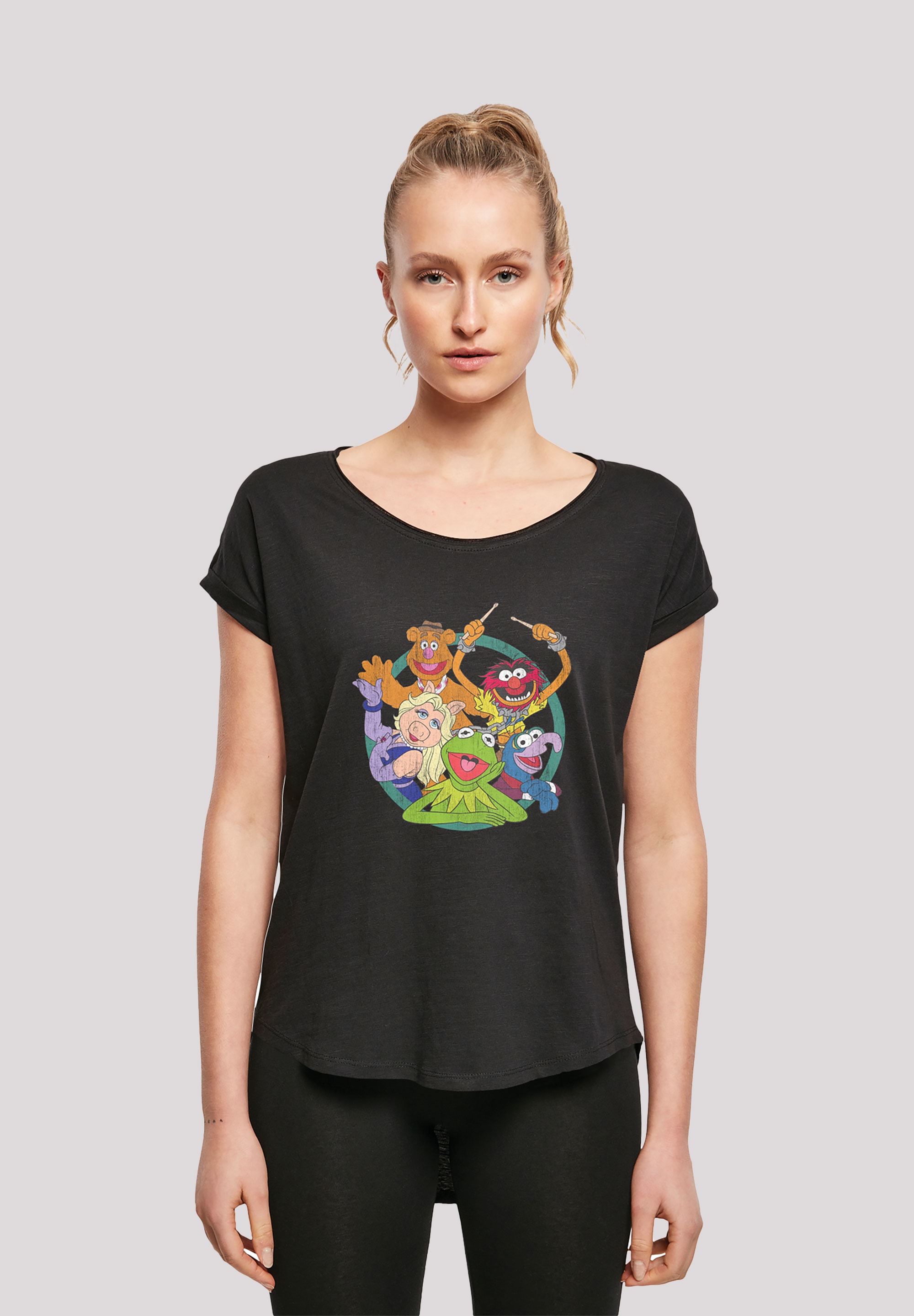 F4NT4STIC T-Shirt "Disney Muppets Kreis", Print günstig online kaufen