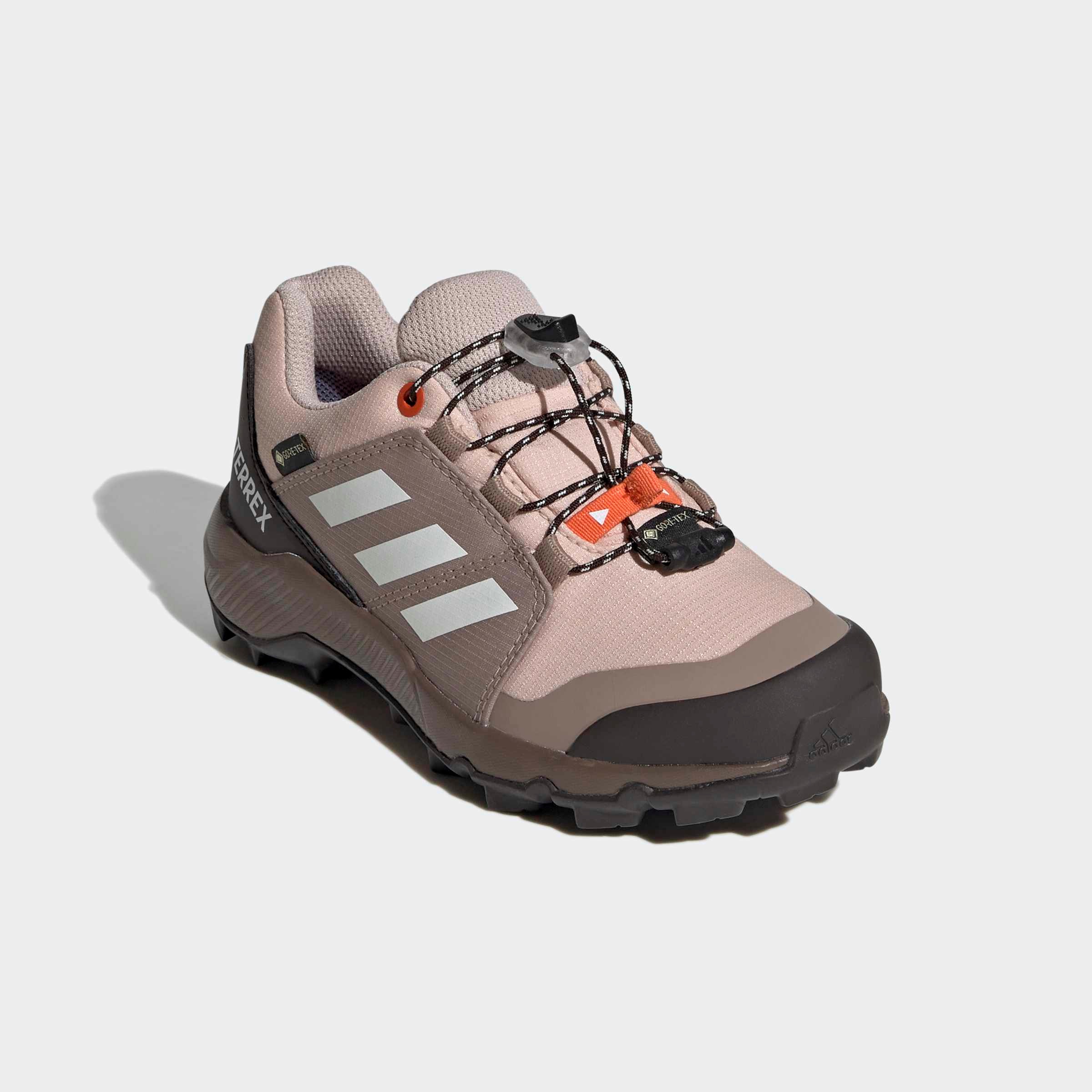 ADIDAS TERREX Kinder Wanderschuh "TERREX GORE-TEX", Gr. 34blush pink, sanftes weiß, chalky braun, Synthetik, Textil, Schuhe, wasserdicht