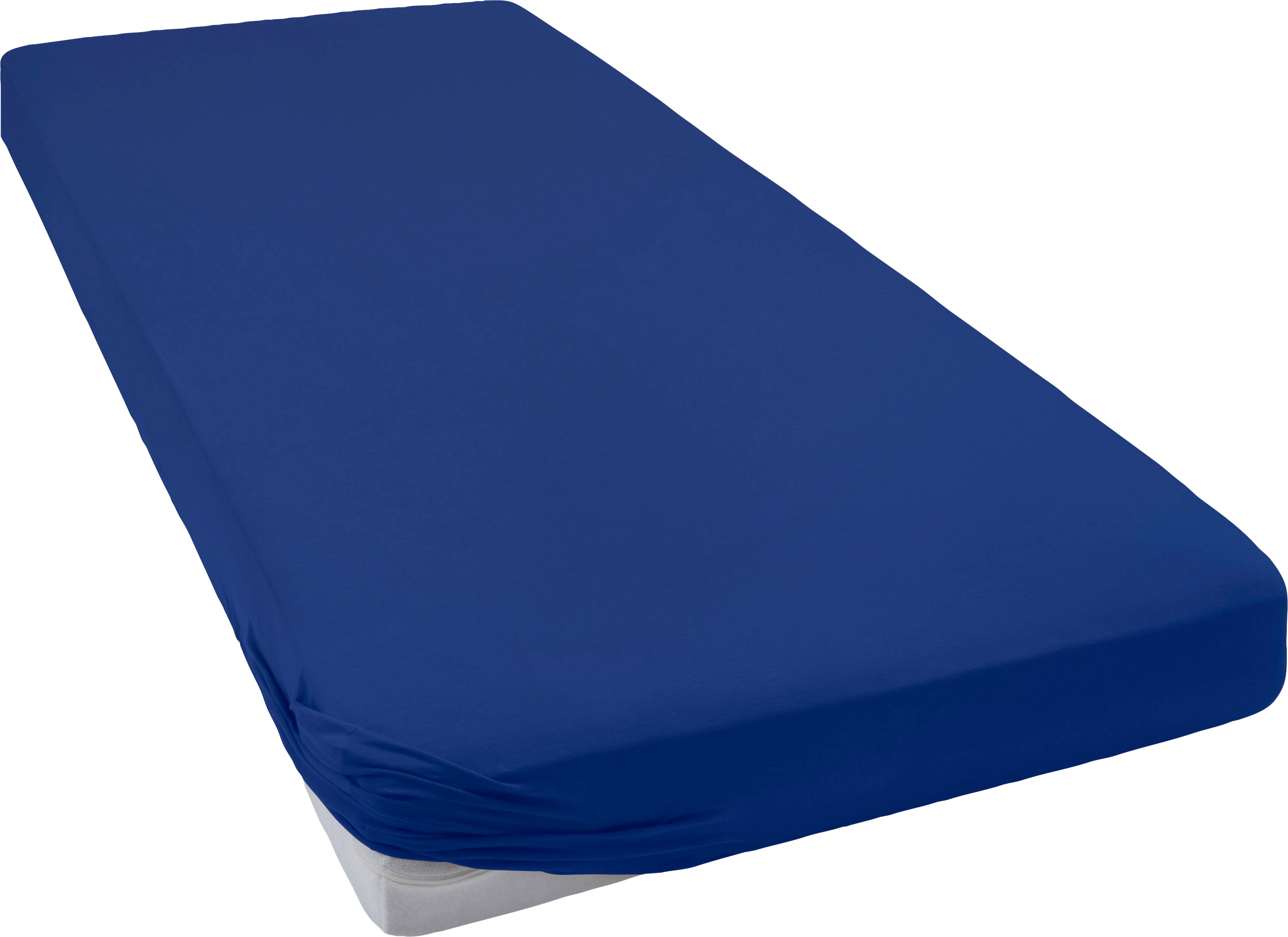 bellana Spannbettlaken "bellana exclusiv aus 100% Mako-Baumwolle, 150 g/m², bügelfrei" feinste Mako-Baumwolle, Spannbetttuch für Matratzen bis 25cm Höhe