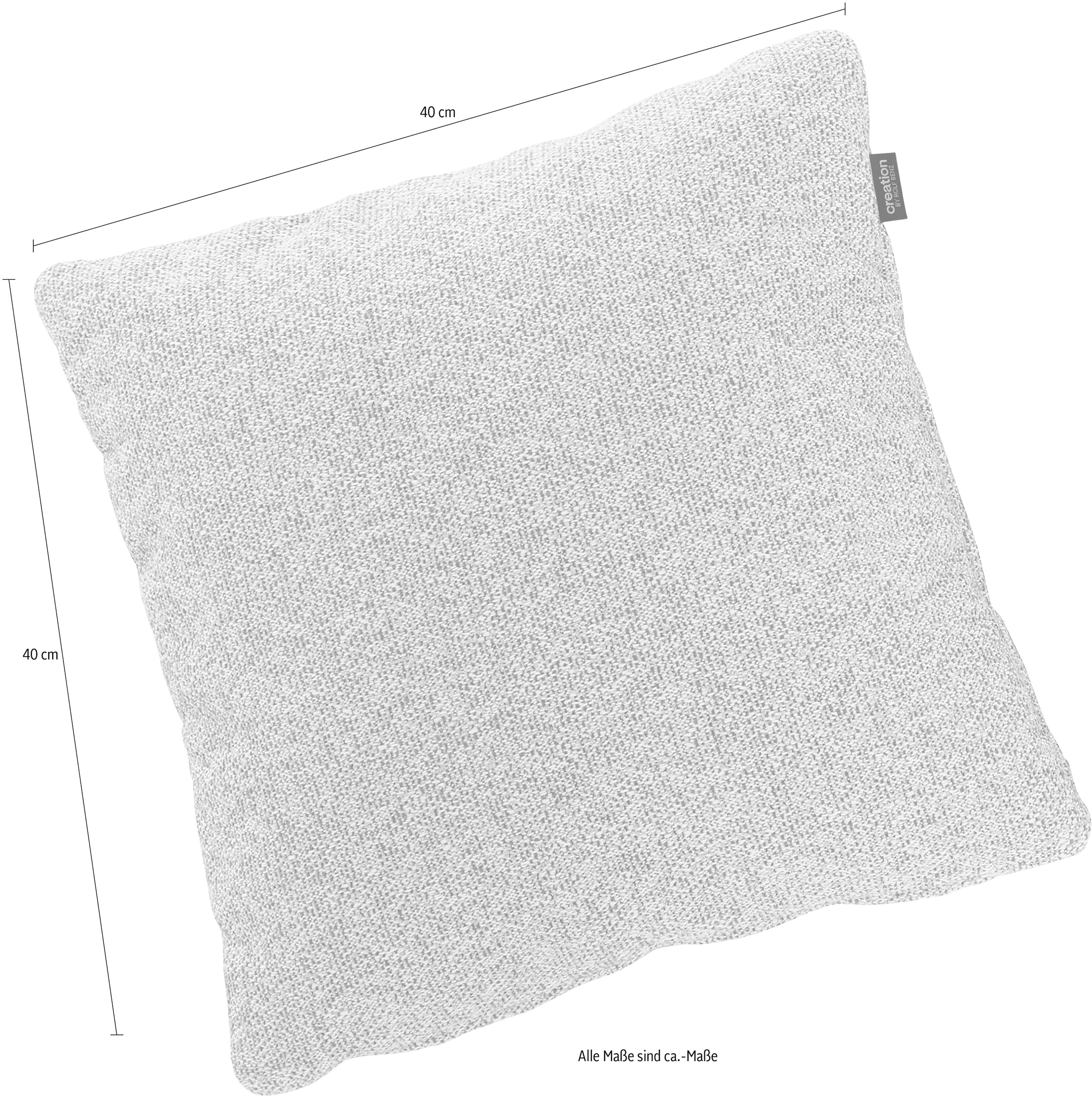 Creation BY ROLF BENZ Dekokissen »hs.480«, wahlweise in Stoff oder Leder, in drei Größen