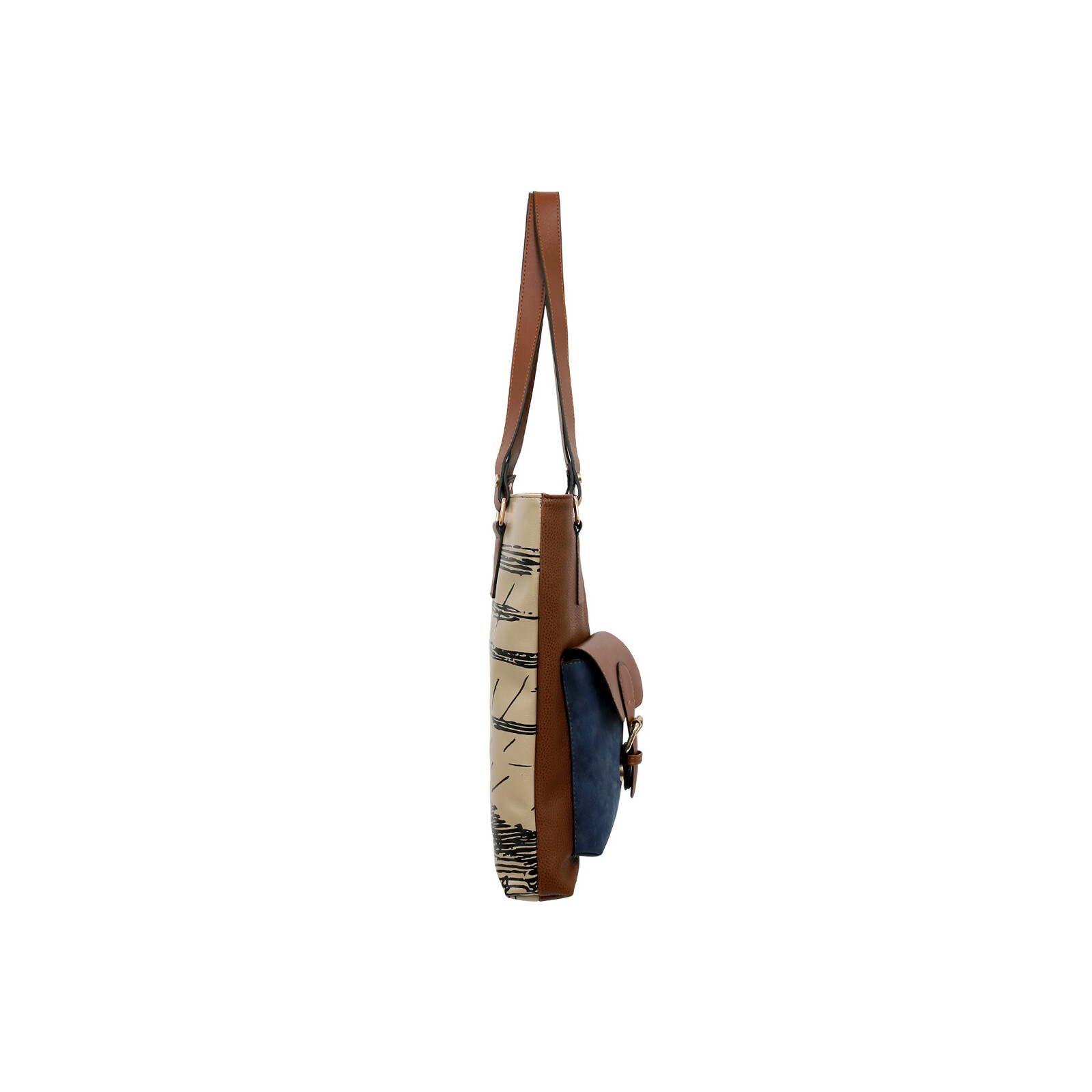 DOGO Umhängetasche »Multi Pocket Bag Never Miss A Sunset Damen Handtaschen (Fashion)«, Vegan
