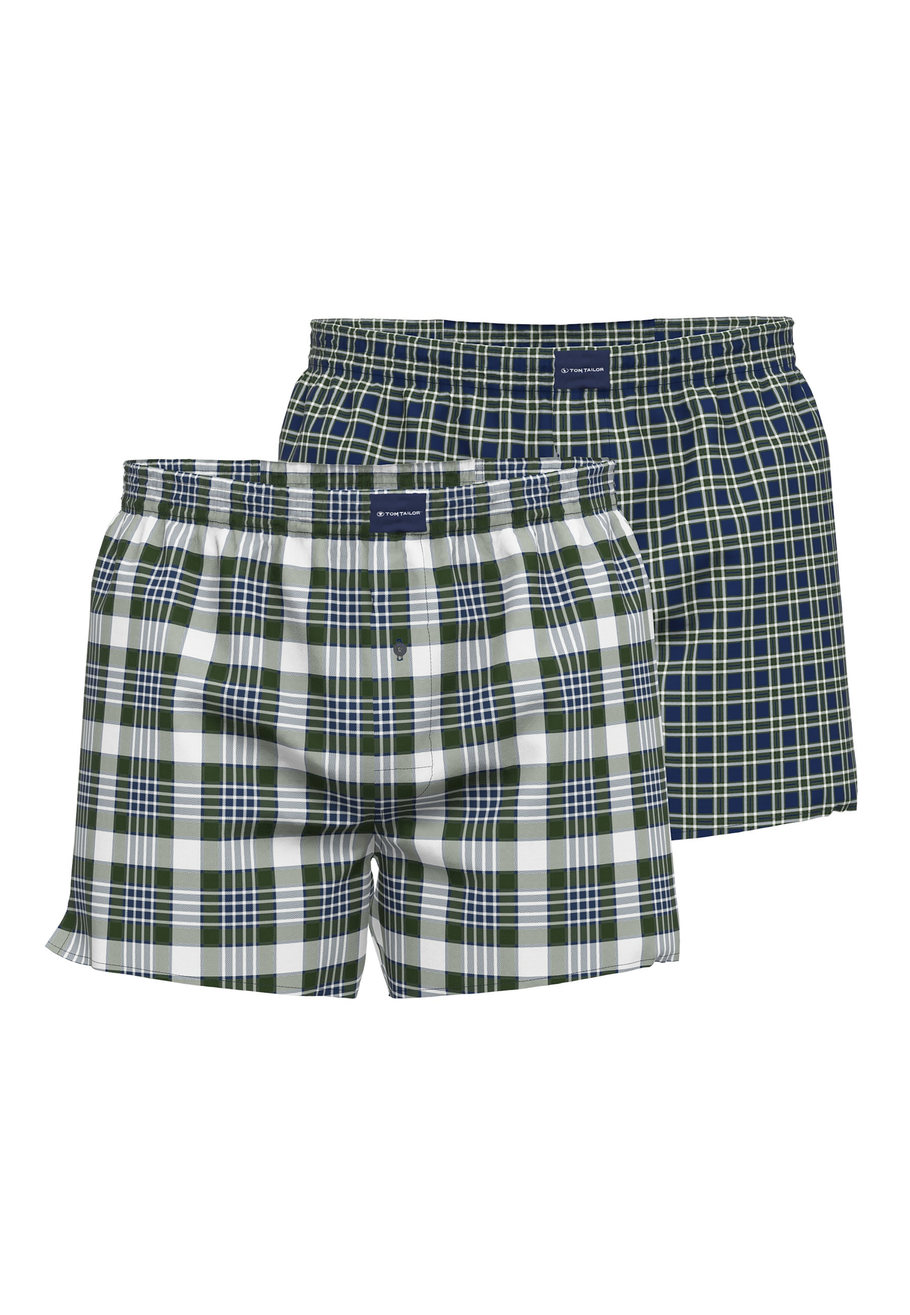 TOM TAILOR Boxershorts "Dakota", 2 weich, bequem, basic, locker, atmungsakt günstig online kaufen