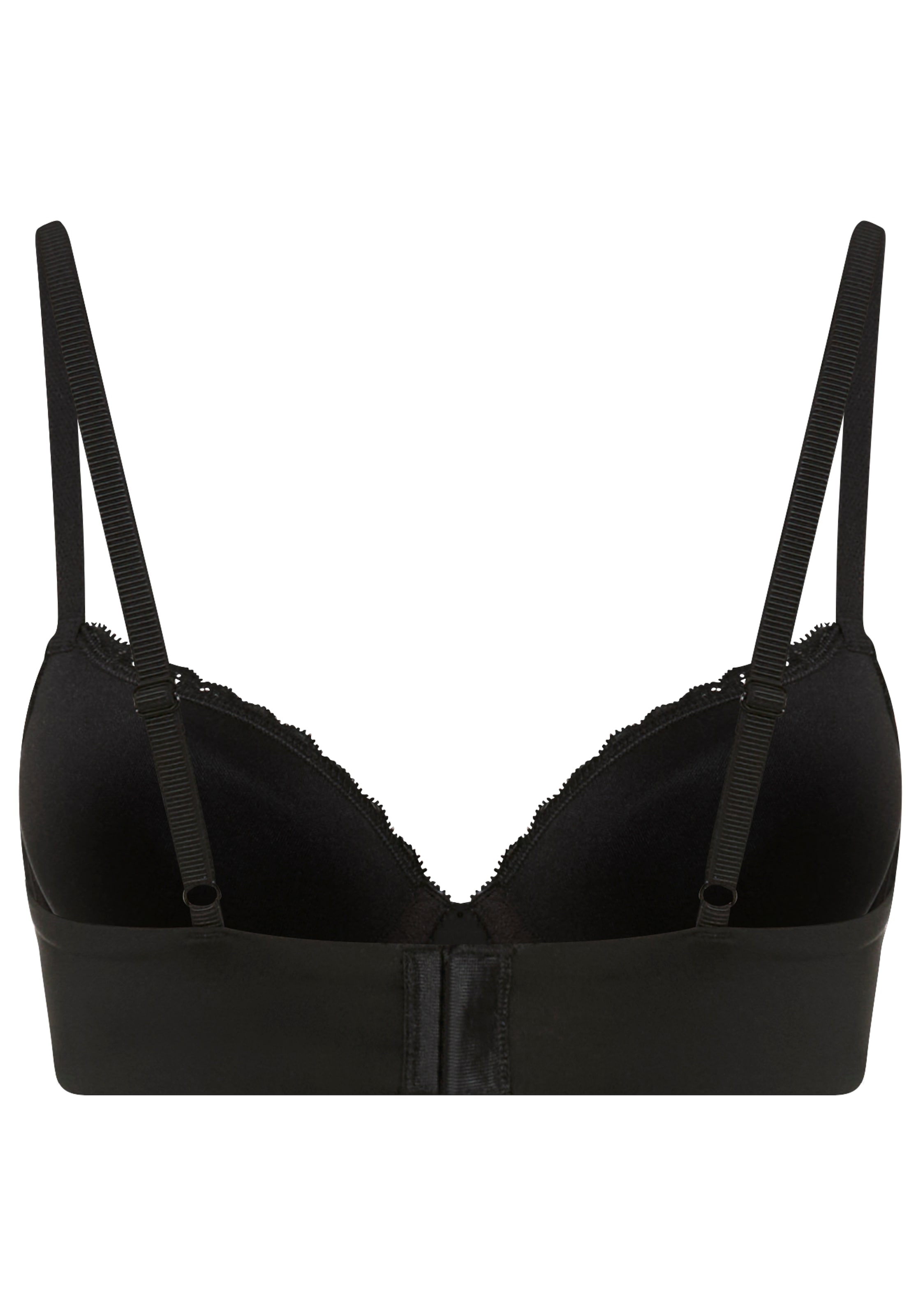 HUGO Underwear Bügel-BH »UNIQUE« aus elastischer Mikrofaser mit Spitzenbesatz, geformte Caps
