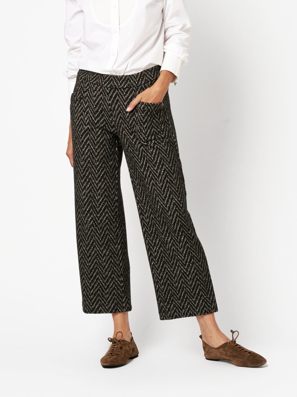 TONI Stoffhose "Sue Wide Chic 7/8", Sommerhose mit Taschen günstig online kaufen