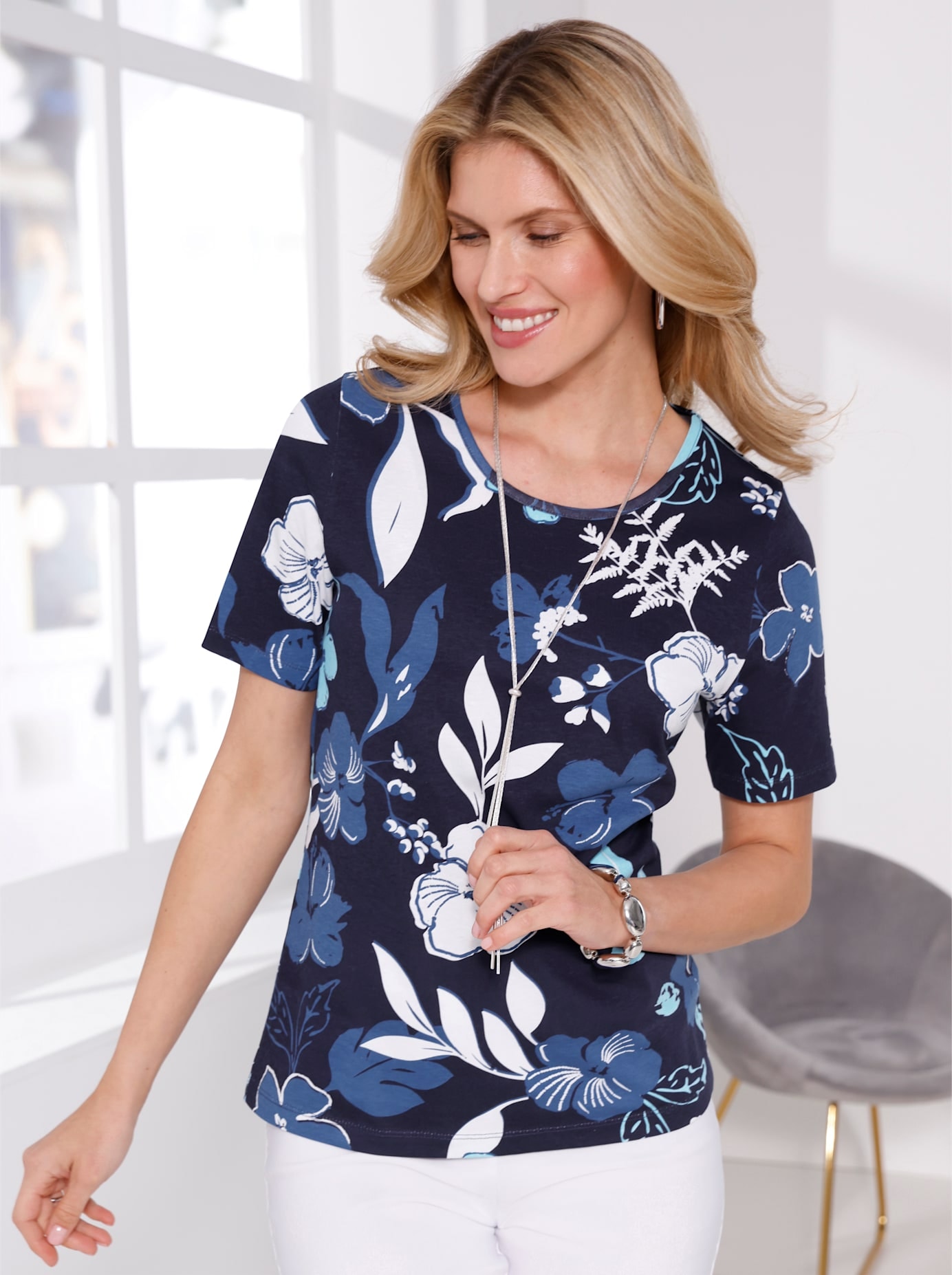 Classic Basics T-Shirt "Kurzarm-Shirt" 1 Stk. tlg. günstig online kaufen