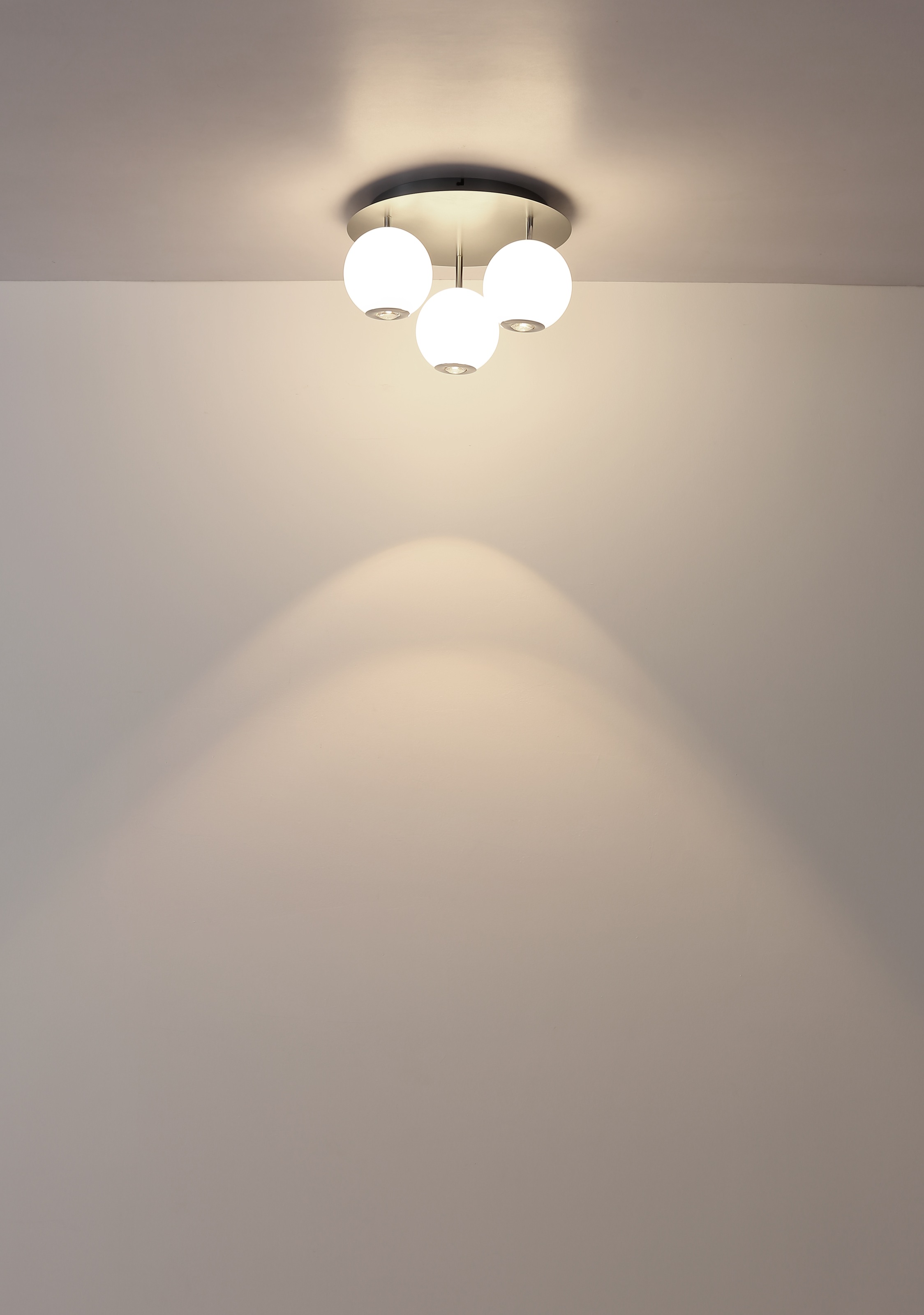 GLOBO LIGHTING Deckenleuchte »SIMMONS« LED-Modul 1 Stk. warmweiß - kaltweiß Deckenlampe Wohnzimmer-Leuchte Schlafzimmer-Leuchte Flur Küche