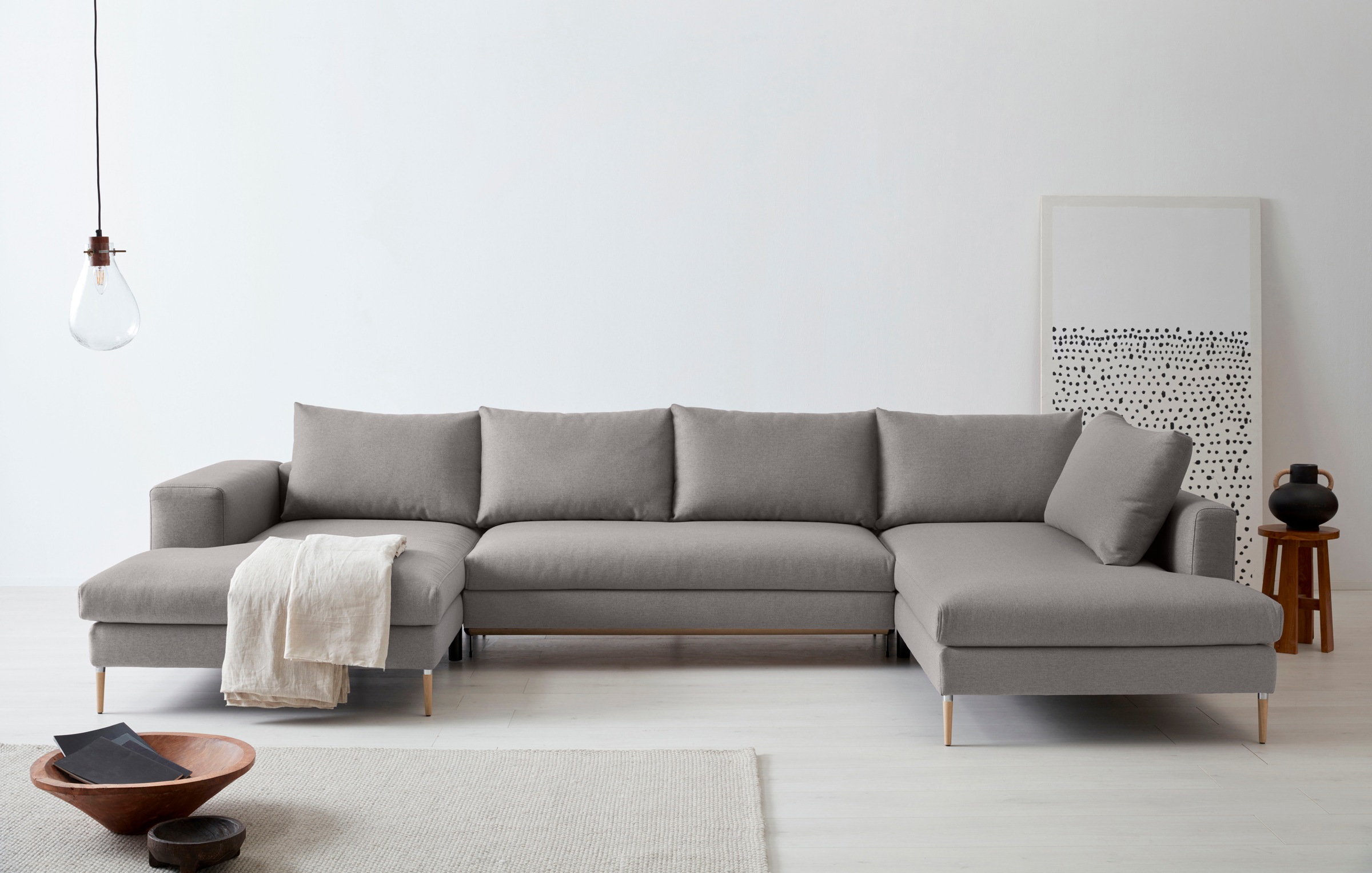 OTTO products Wohnlandschaft »Finnja, U-Form«