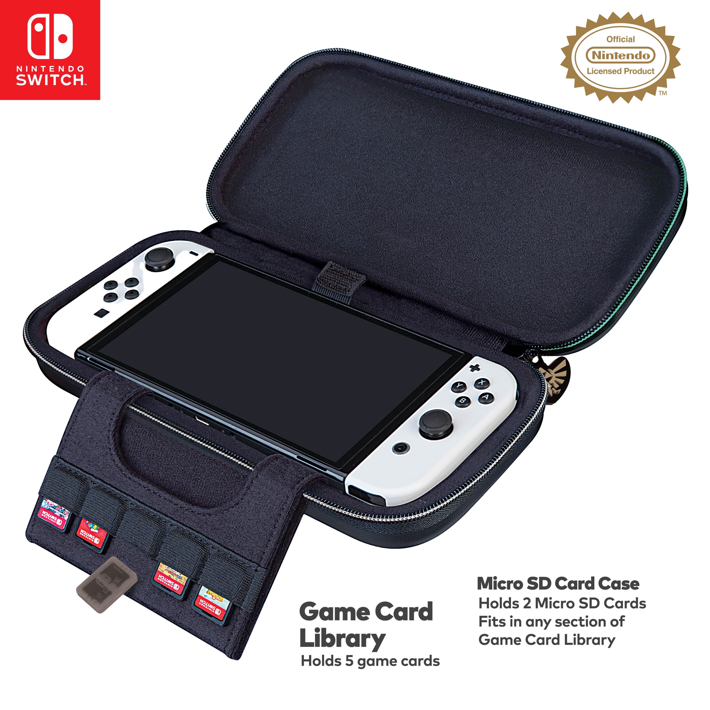 BigBen Spielekonsolen-Tasche »Nintendo Switch Travel Case ZELDA NNS433«