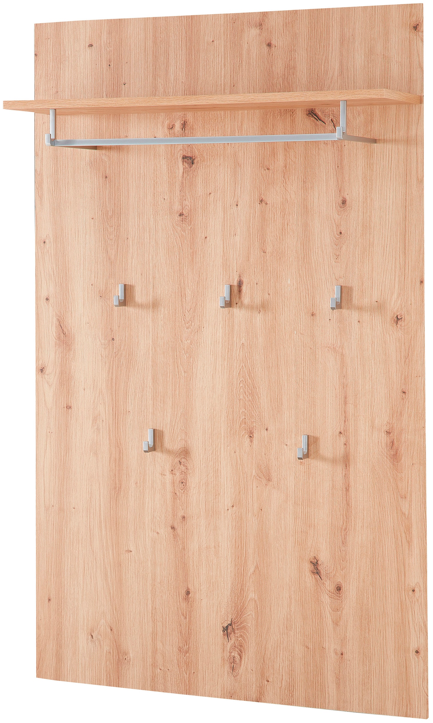 Innostyle Garderobenpaneel »Fun Garderobenpaneel, 84x135x27cm (B/H/T)«, (1 St.), 1 Boden mit Kleiderstange, 5 Haken