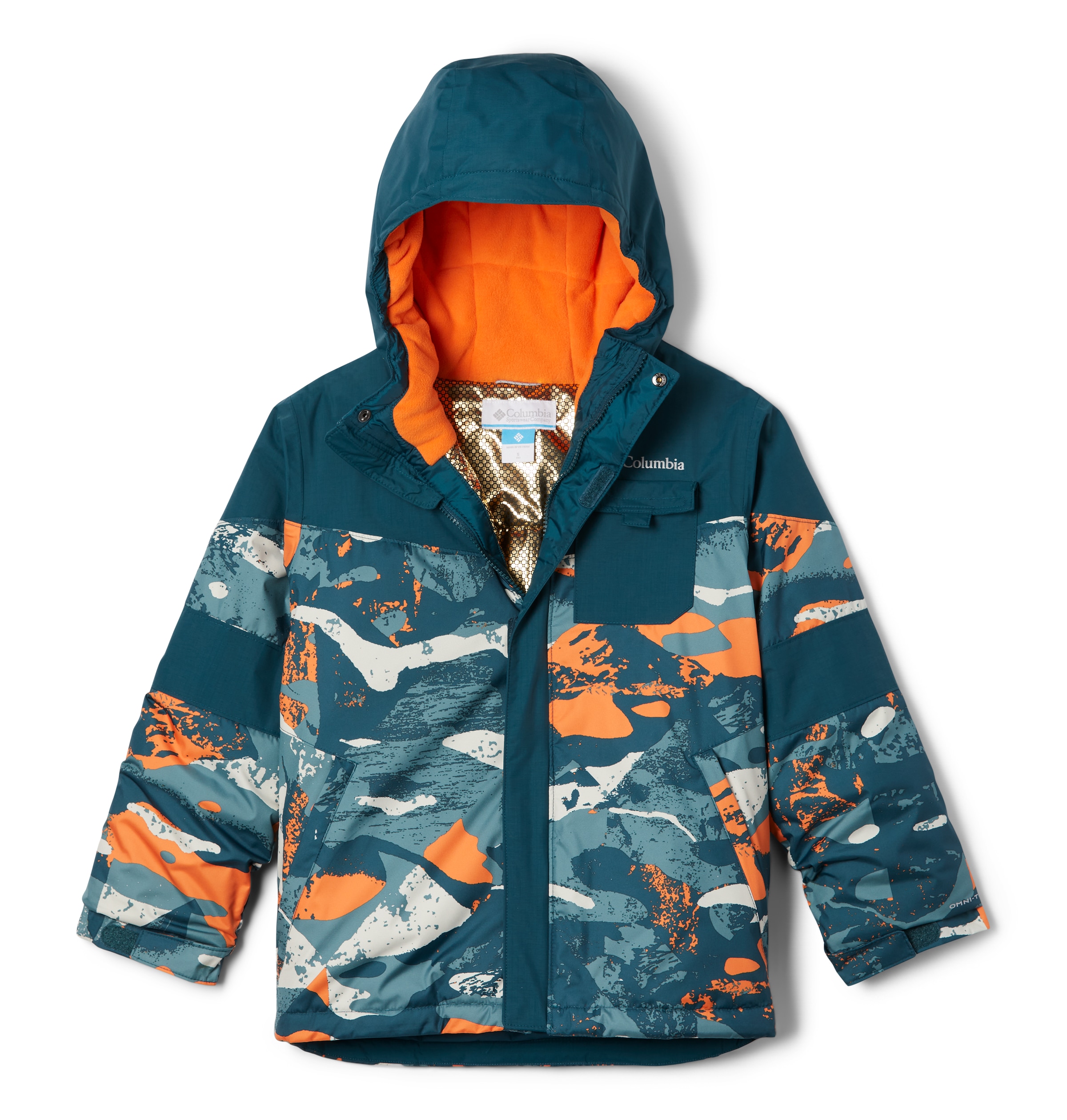 Outdoorjacke »Mighty Mogul II Jacket-Night Wave G«, mit Kapuze, Für Kinder