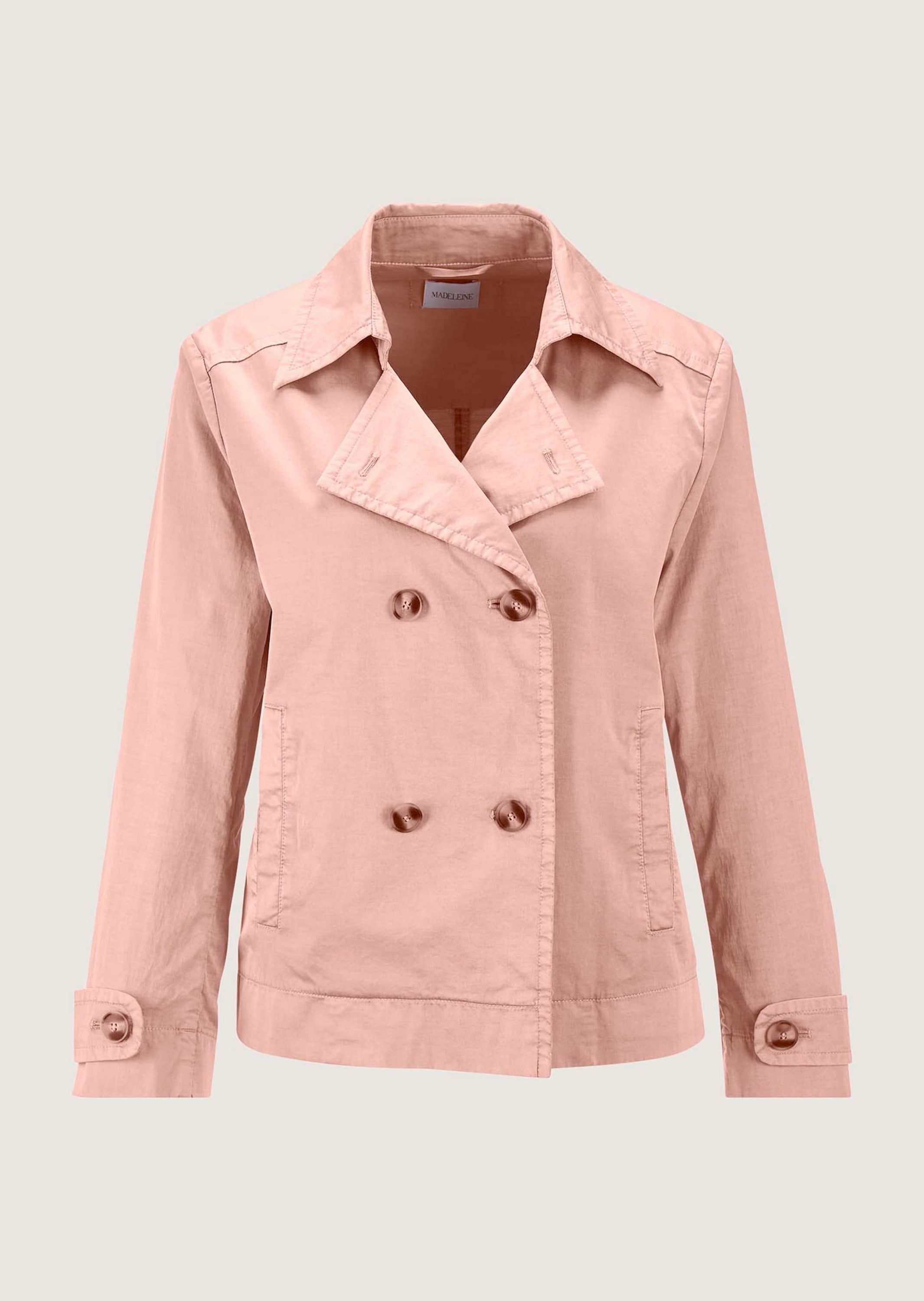 MADELEINE Trenchcoat "Trenchcoat Modischer Kurztrench im Used-Look"