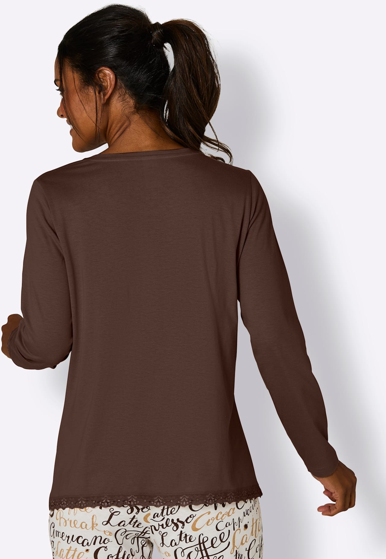 wäschepur Pyjamaoberteil »Schlafanzug-Shirt« 1 tlg.