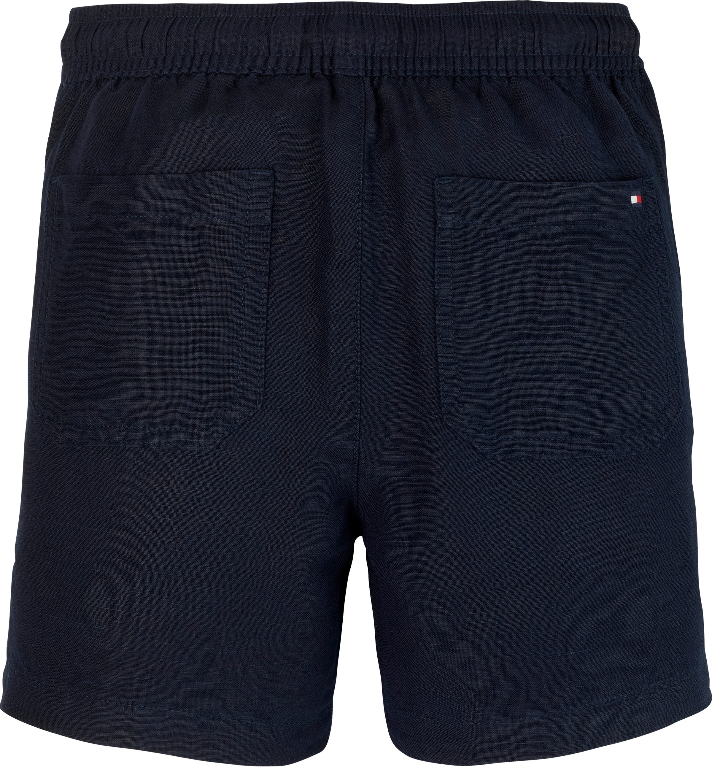 Thumbnail - Tommy Hilfiger Shorts "LINEN VISCOSE SHORT" mit Kordelzug, Logostickerei