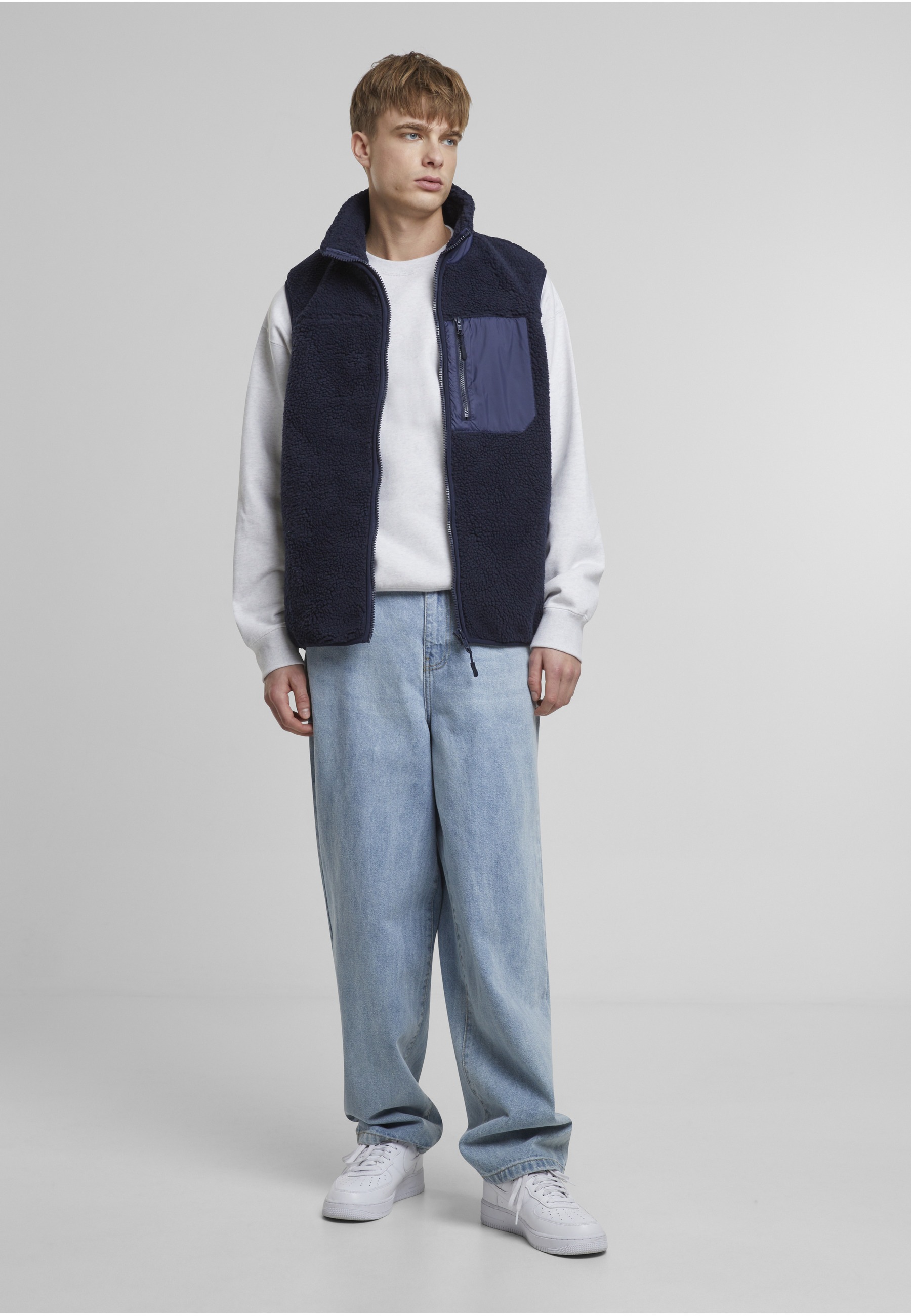URBAN CLASSICS Steppweste »Urban Classics Sherpa Vest« 1 Stk.