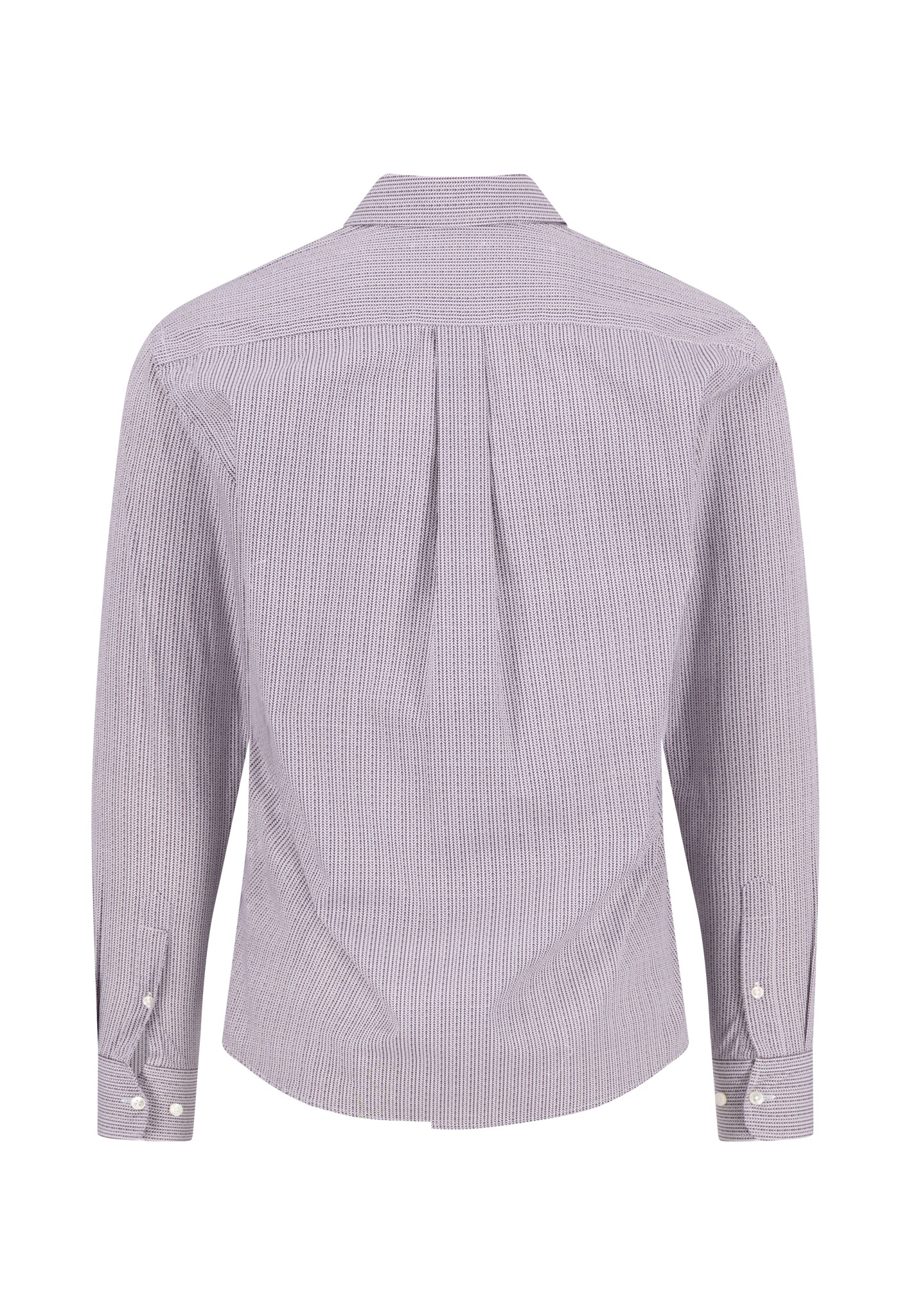 Thumbnail - FYNCH-HATTON Langarmhemd normale Passform, Struktur-Print, mit Brusttasche