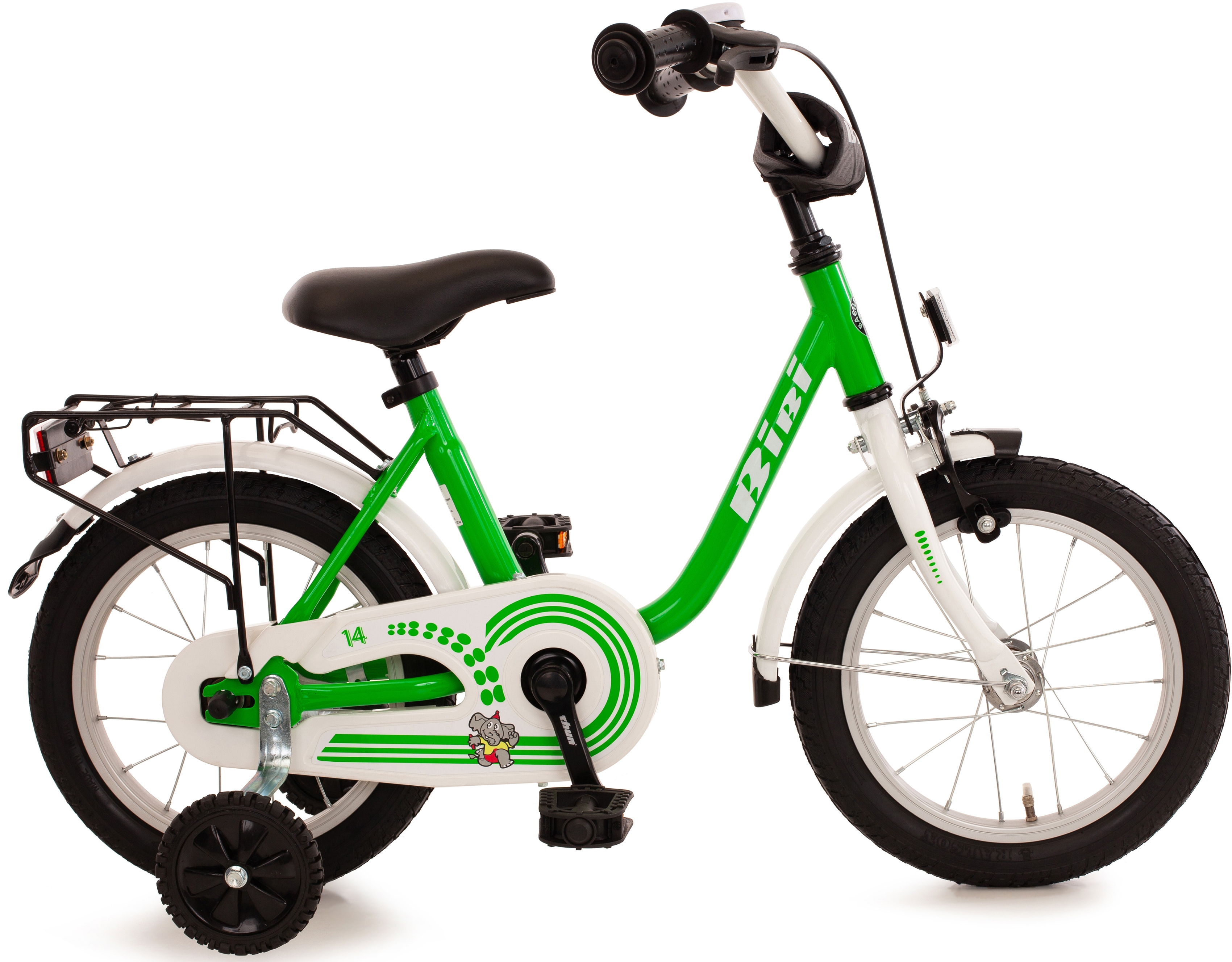 Bachtenkirch Kinderfahrrad Bibi, 1 Gang grün Kinder Kinderfahrräder Fahrräder Zubehör