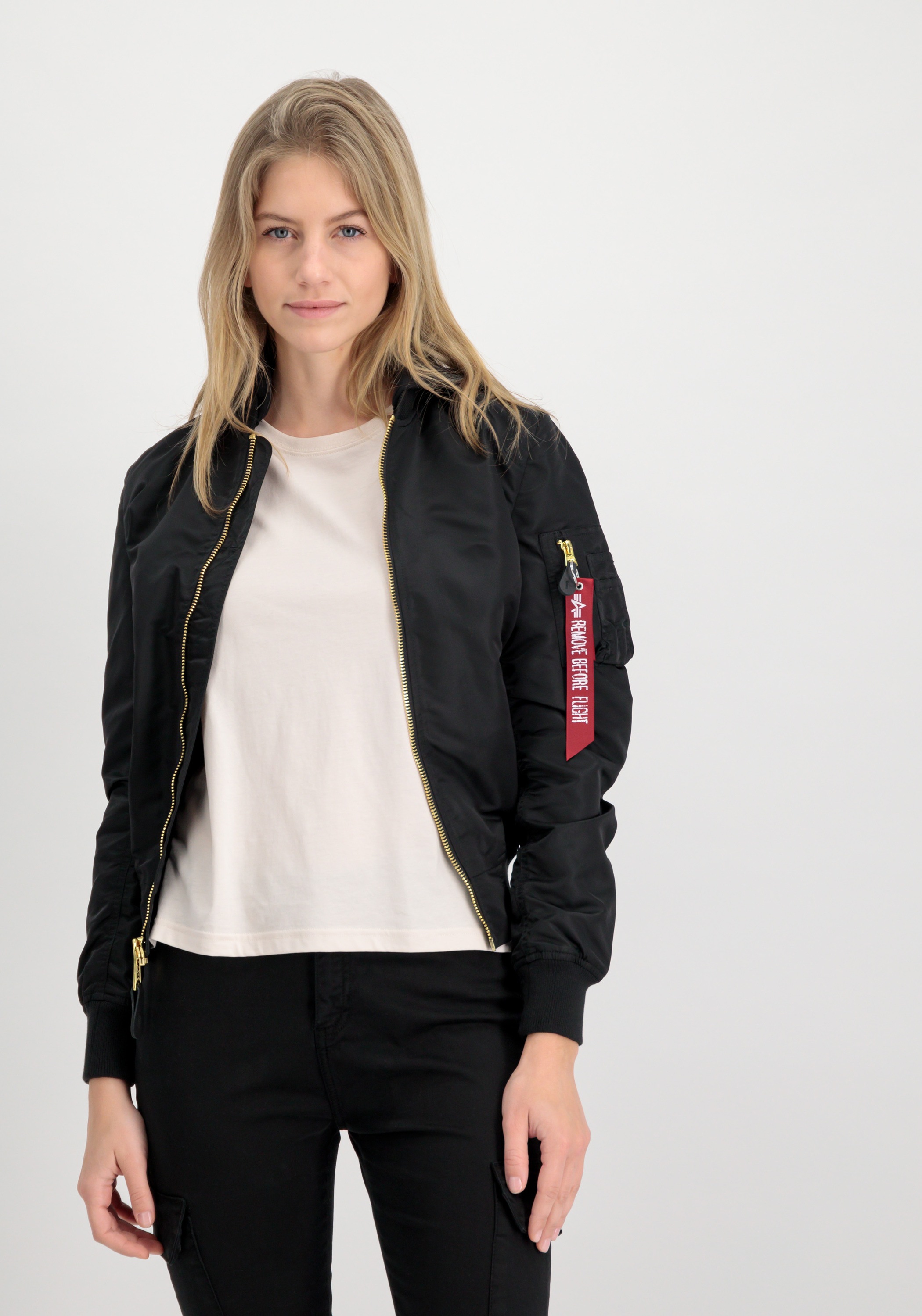 alpha industries -  Bomberjacke " Wmn - Flight Jackets MA-1 Hooded Wmn"