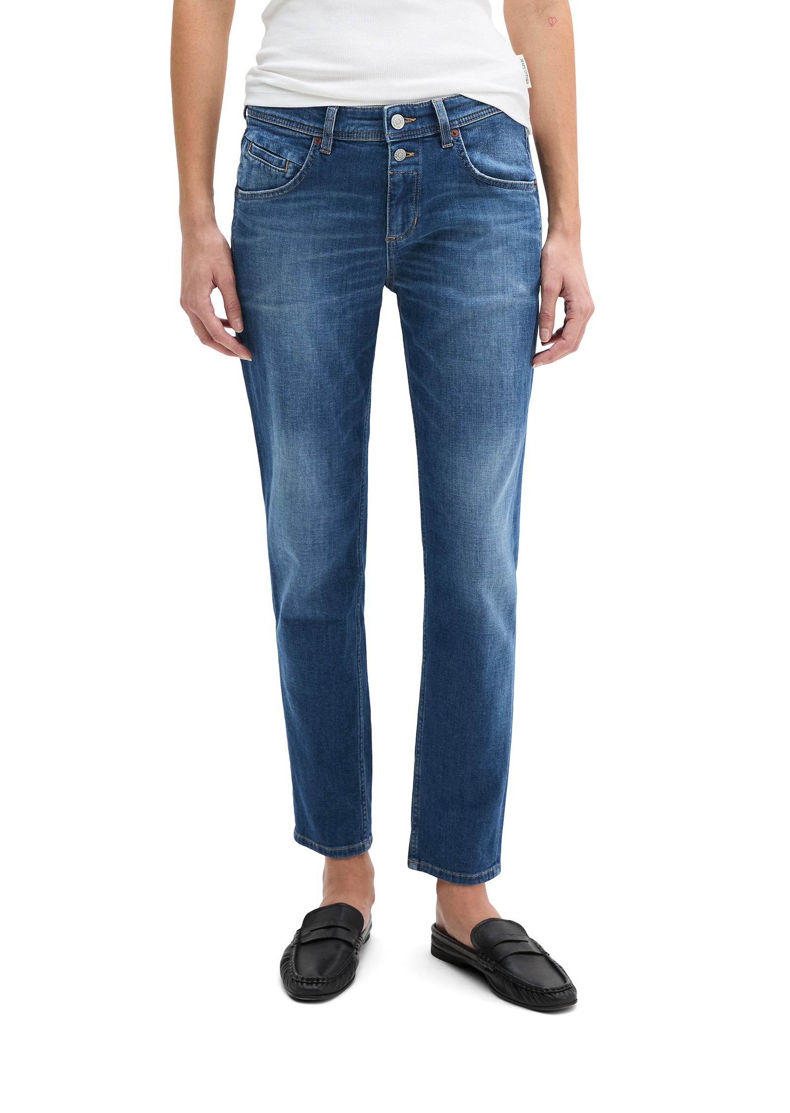 Marc OPolo Boyfriend-Jeans "mit zwei Knöpfen" günstig online kaufen