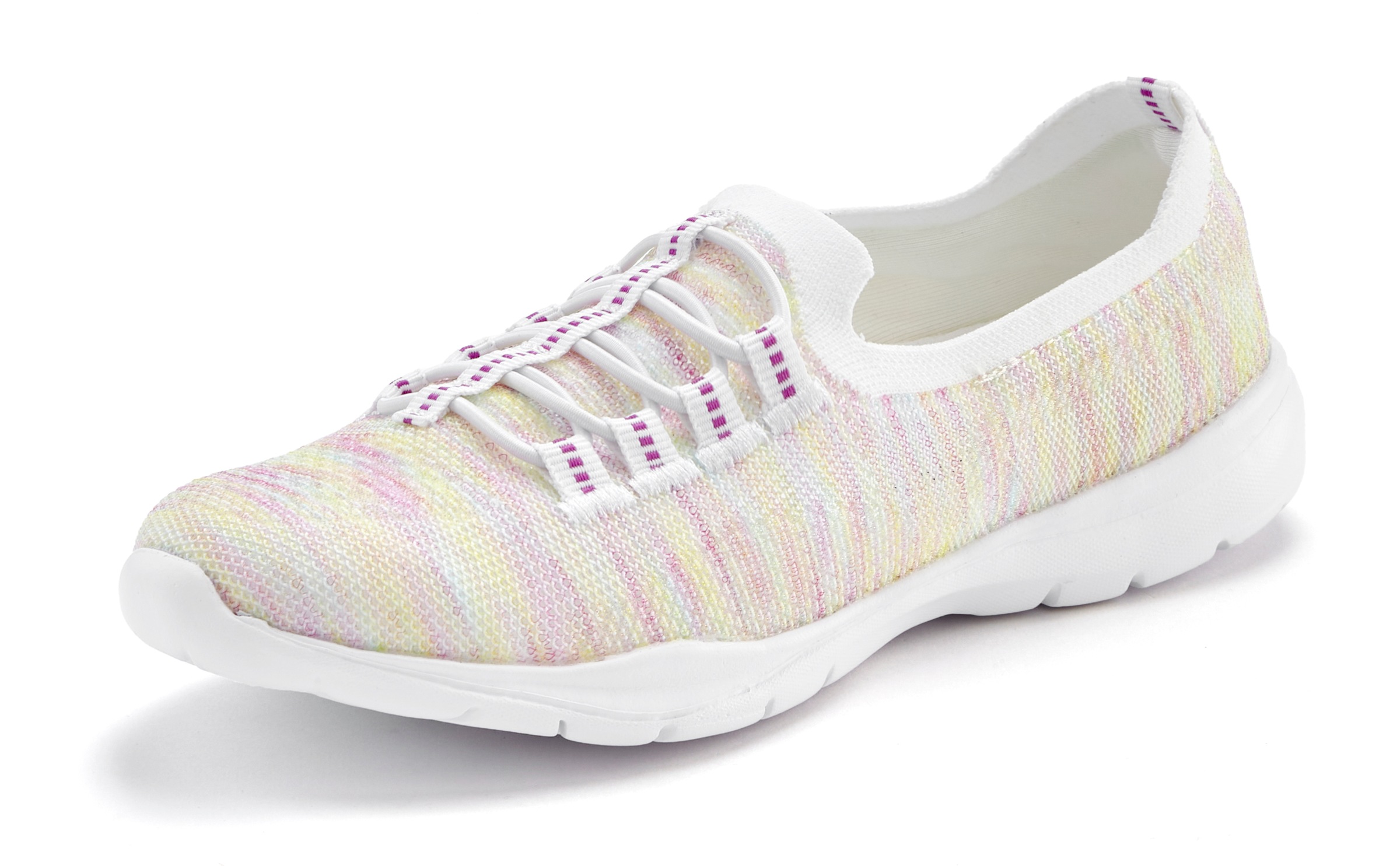 LASCANA Sneaker "Slipper, Halbschuh, leichtes Meshmaterial", zum Reinschlüp günstig online kaufen