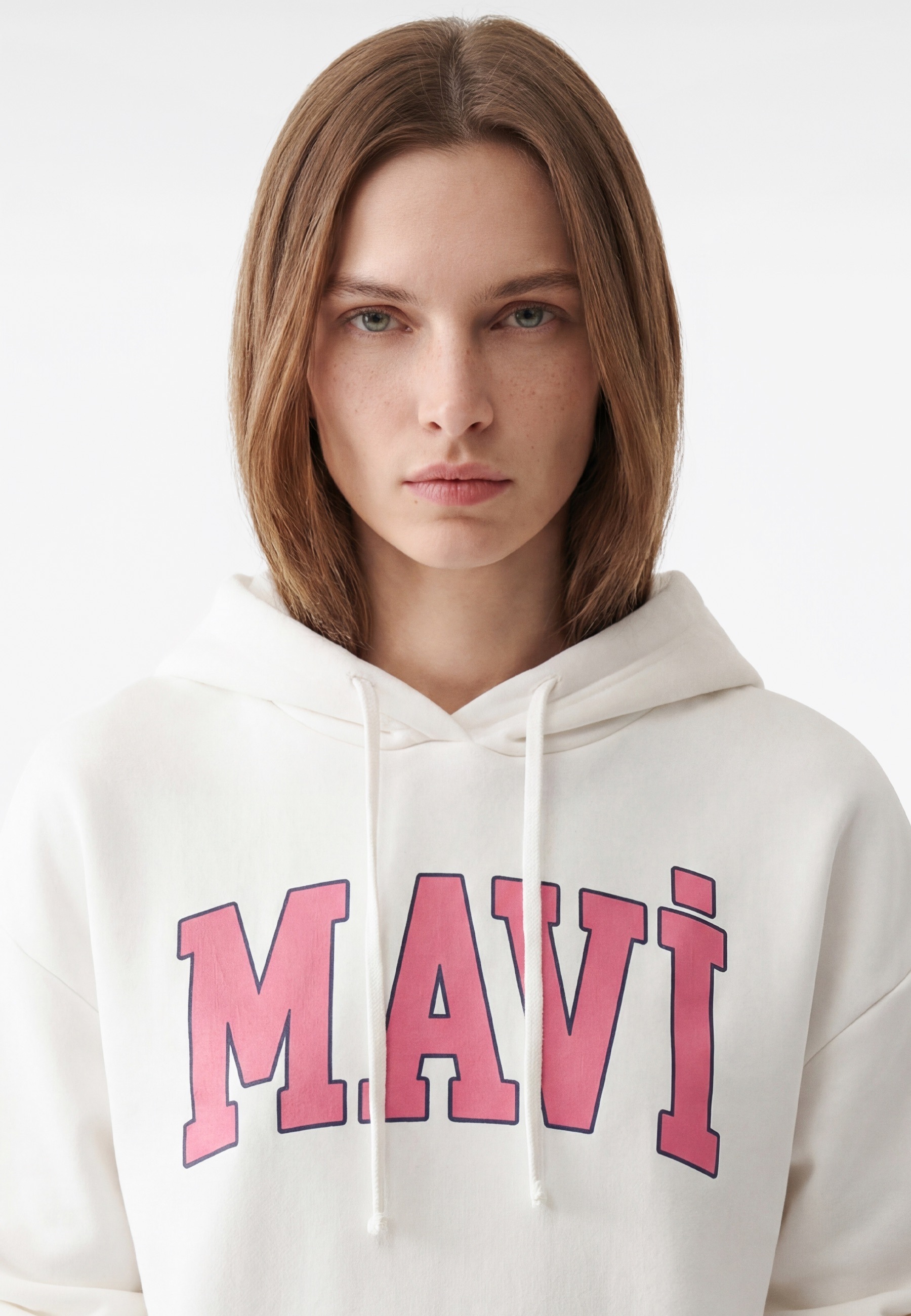 Mavi Kapuzenpullover »MAVI LOGO HOODED SWEATSHIRT« Logo Sweatshirt