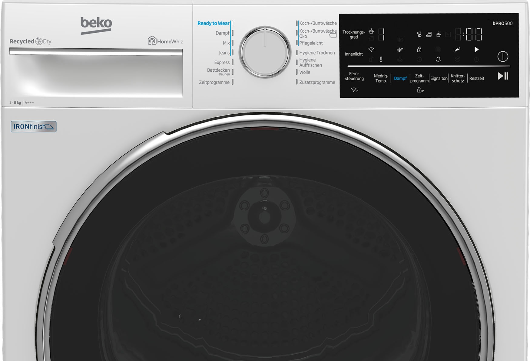 BEKO Wärmepumpentrockner »B5T62243W«, 8 kg