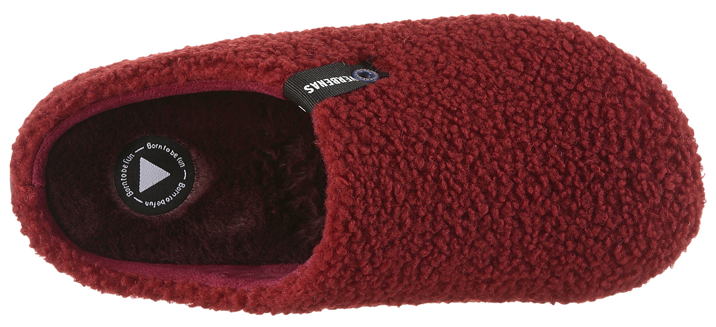 VERBENAS Pantoffel »YORK GALES«, Pantoffel, Hausschuh, Homeslipper zum Schlupfen