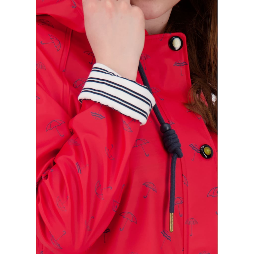 DEPROC Active Regenjacke »Friesennerz WIZZARD PEAK WOMEN UMBR«