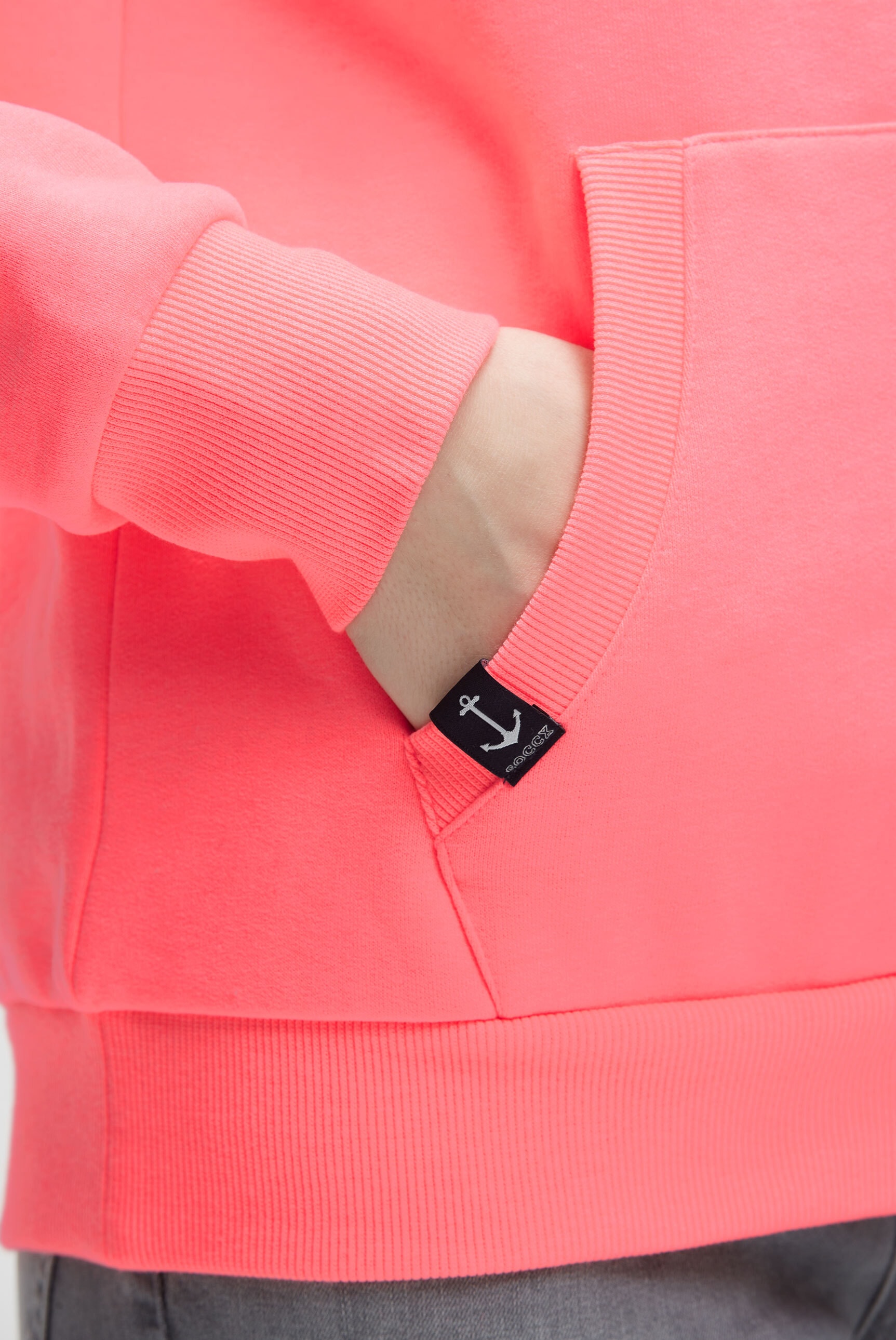 SOCCX Sweatjacke mit weicher Innenseite