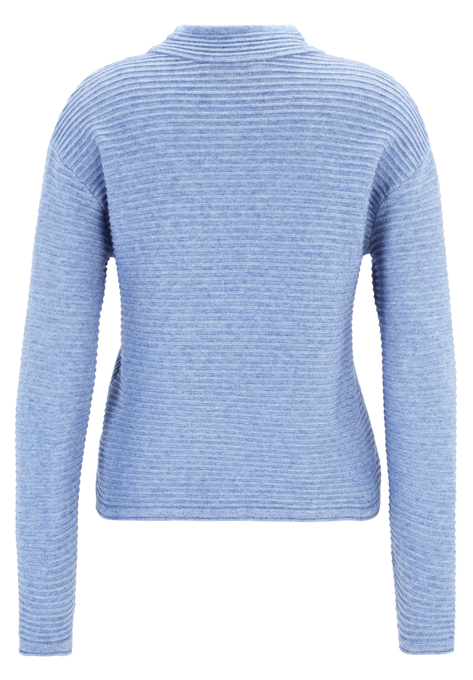 Betty Barclay Strickpullover »Betty Barclay Basic-Strickpullover mit Rippenstruktur«, (1 tlg.), Kragen