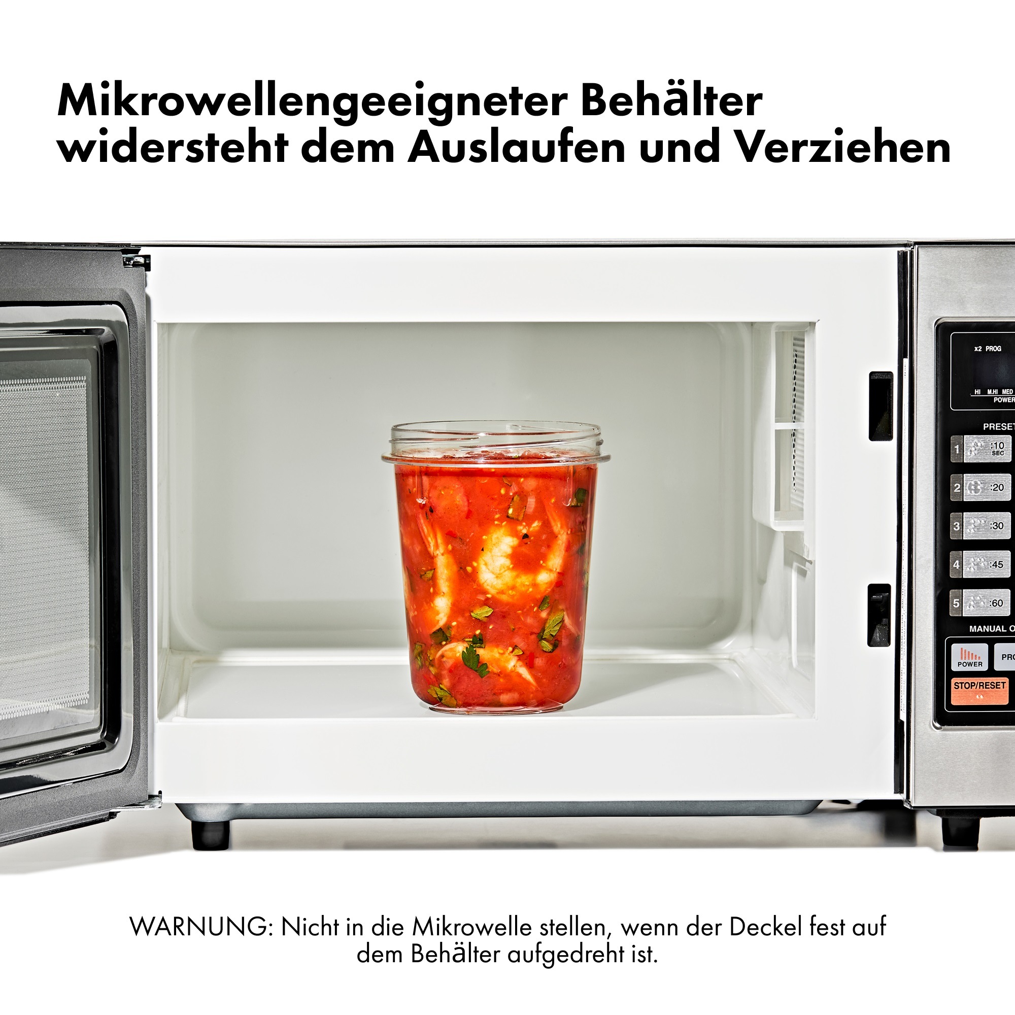 OXO Good Grips Aufbewahrungssystem »OXO Twist & Stack Behälter – 350ml – 2er Set« 2 tlg. tlg. ideal für Meal Prep