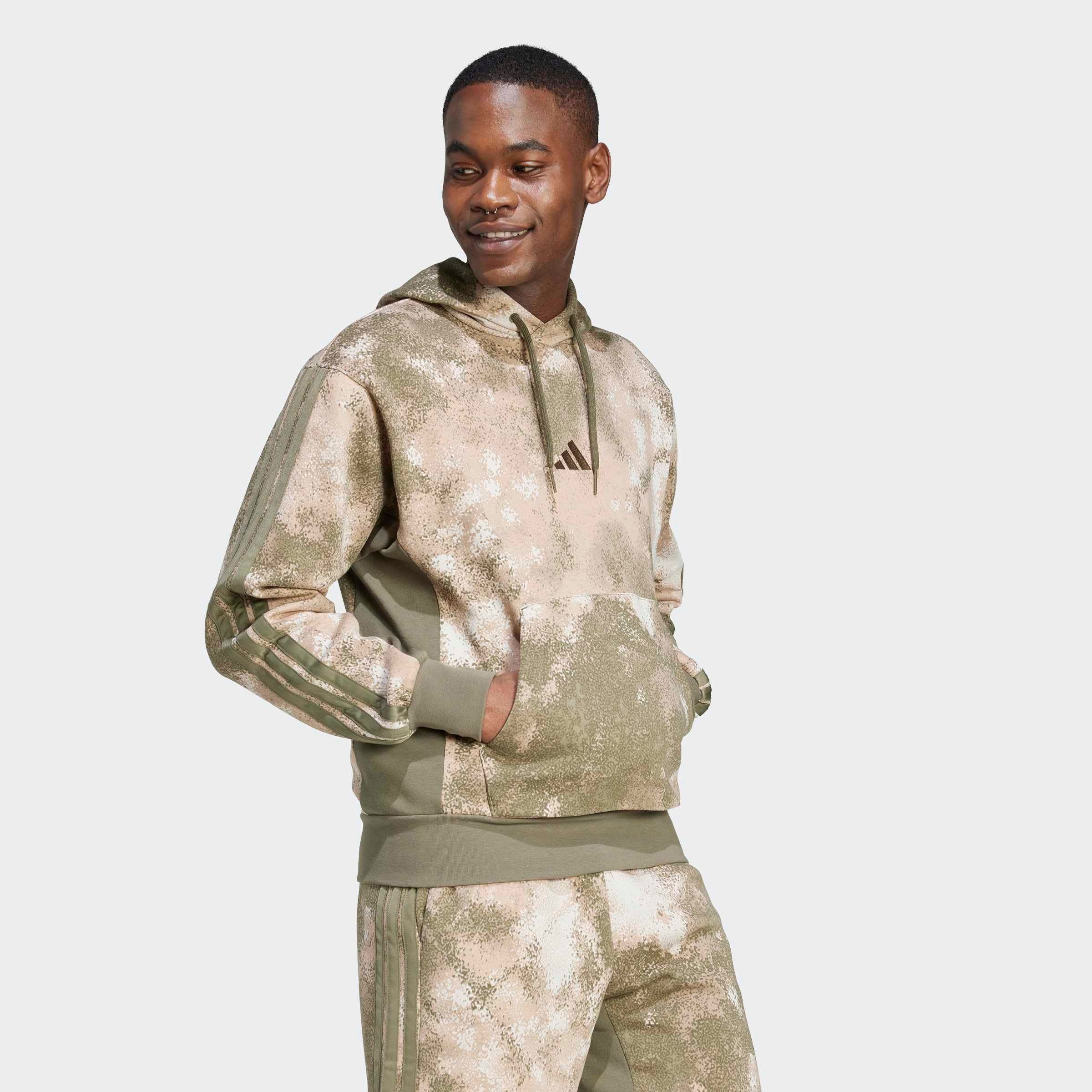 adidas Sportswear Kapuzensweatshirt "AOP COLOURBLOCK HOODIE" günstig online kaufen