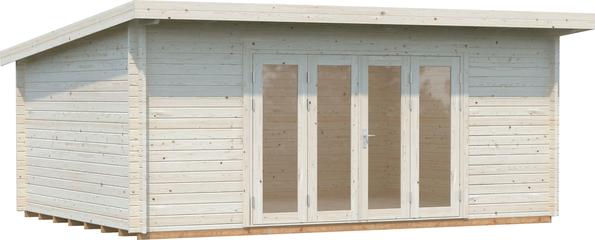 Palmako Gartenhaus "Lea" 19,4 m², mit Fußboden im Gartenhaus
