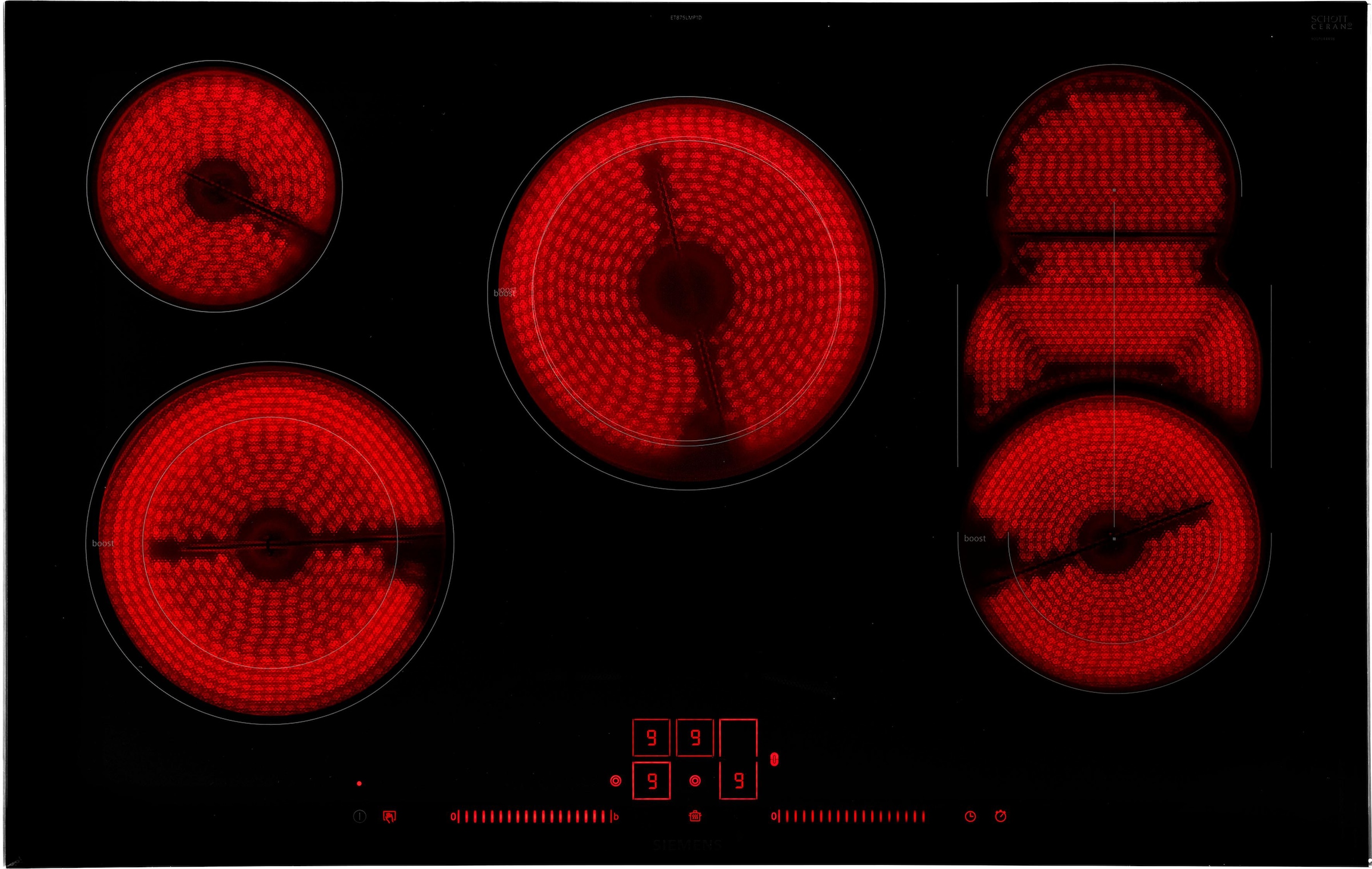 SIEMENS Elektro-Kochfeld von SCHOTT CERAN® »ET875LMP1D«, ET875LMP1D