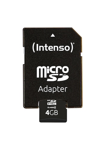 Intenso Speicherkarte »microSD Karte Class 4«